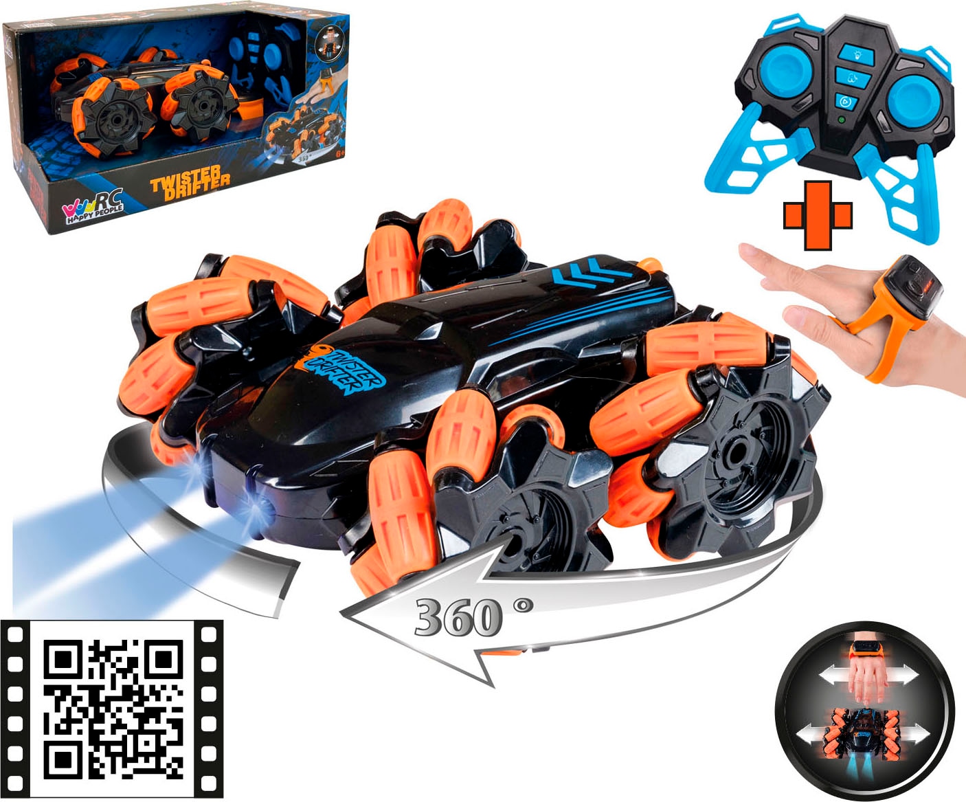 Happy People RC-Auto »RC Twister Drifter« mit Licht
