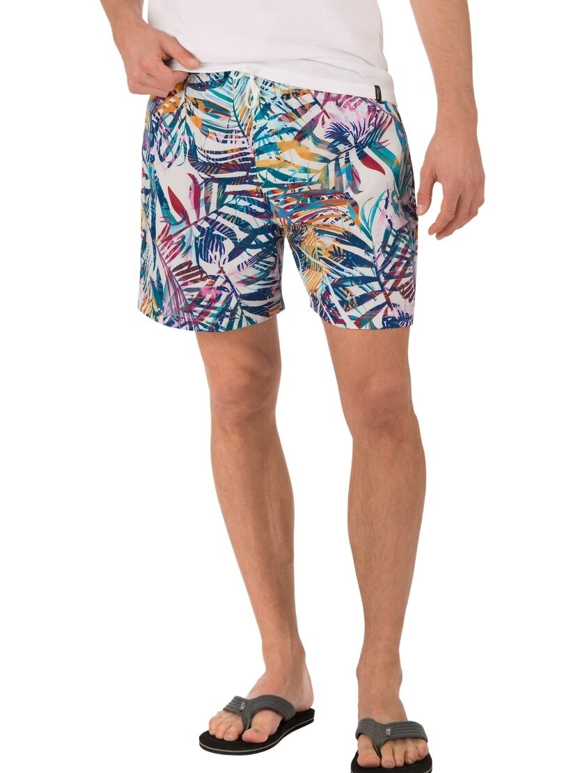 Image of Trigema Shorts "TRIGEMA Bade-/Freizeitshorts mit Druckmotiv"