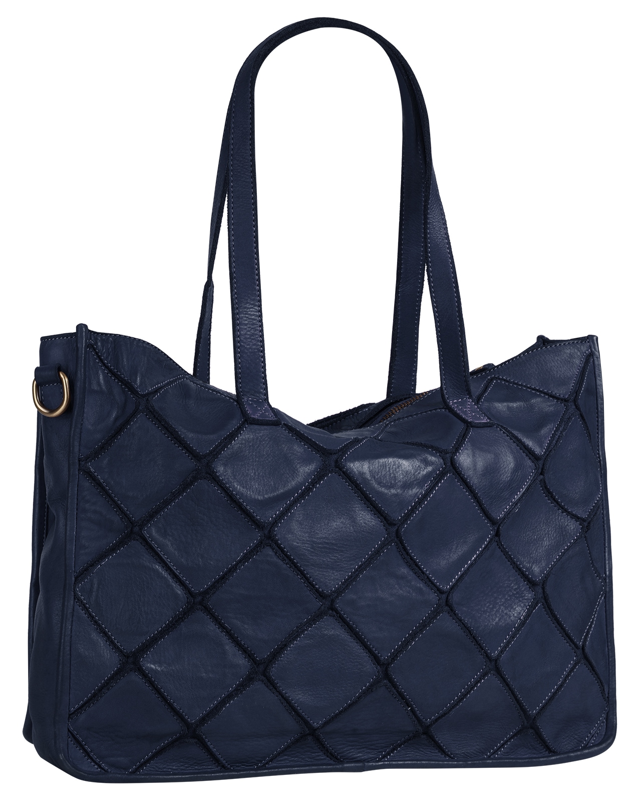 Samantha Look Shopper, echt Leder, Made in Italy