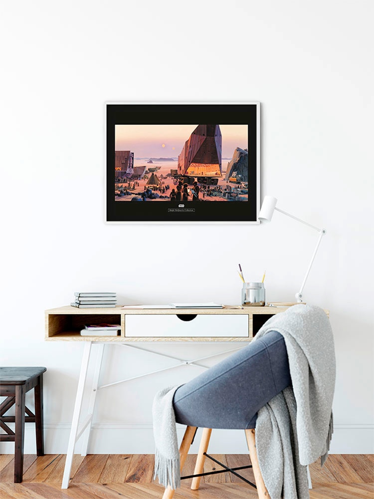 Komar Bild »Star Wars Classic RMQ Java Market« Star Wars 1 Stk. tlg. Wandbild zur Dekoration im Kinderzimmer - ohne Rahmen