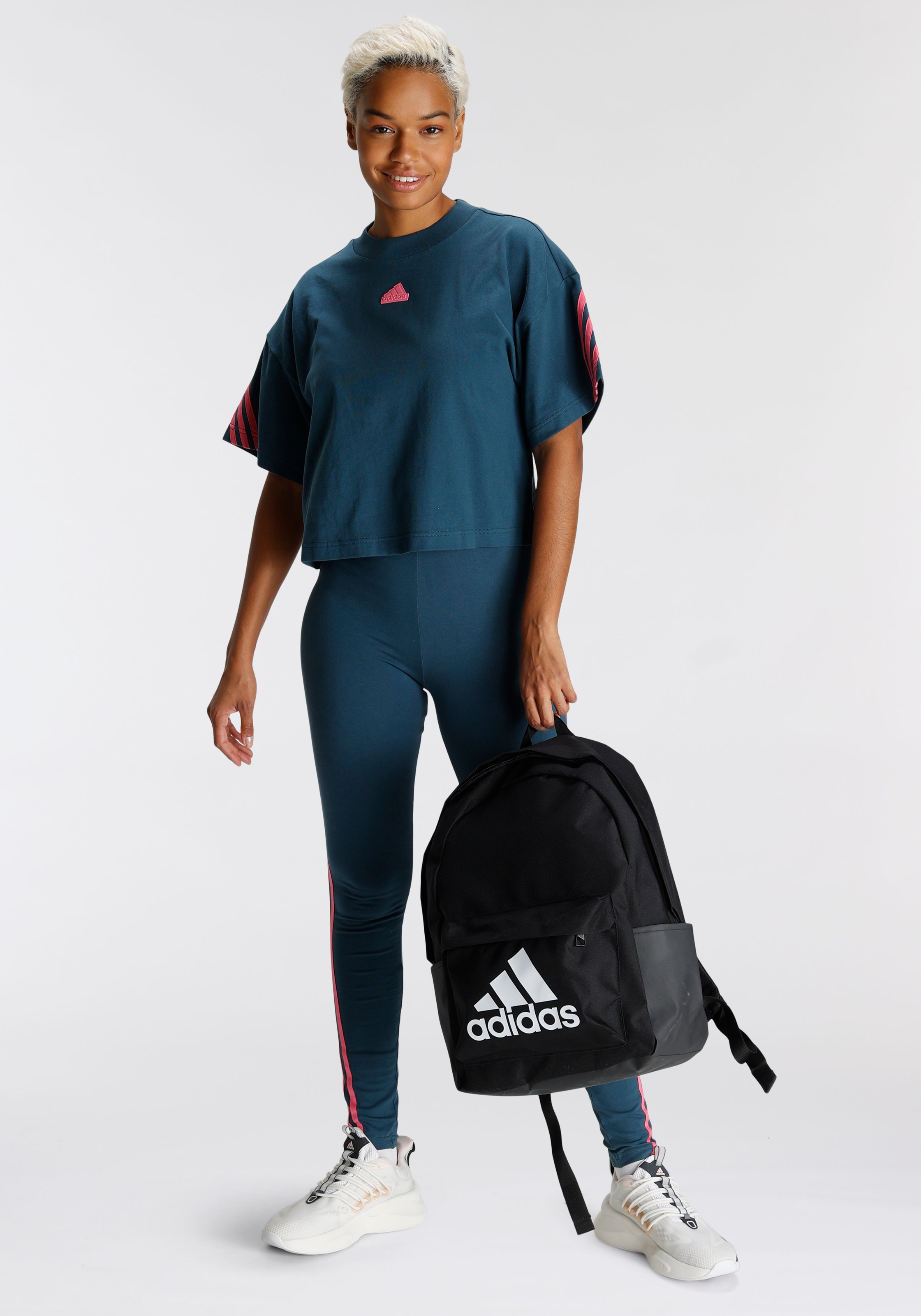 ♕ adidas Sportswear T-Shirt »FUTURE ICONS 3-STREIFEN« versandkostenfrei  kaufen