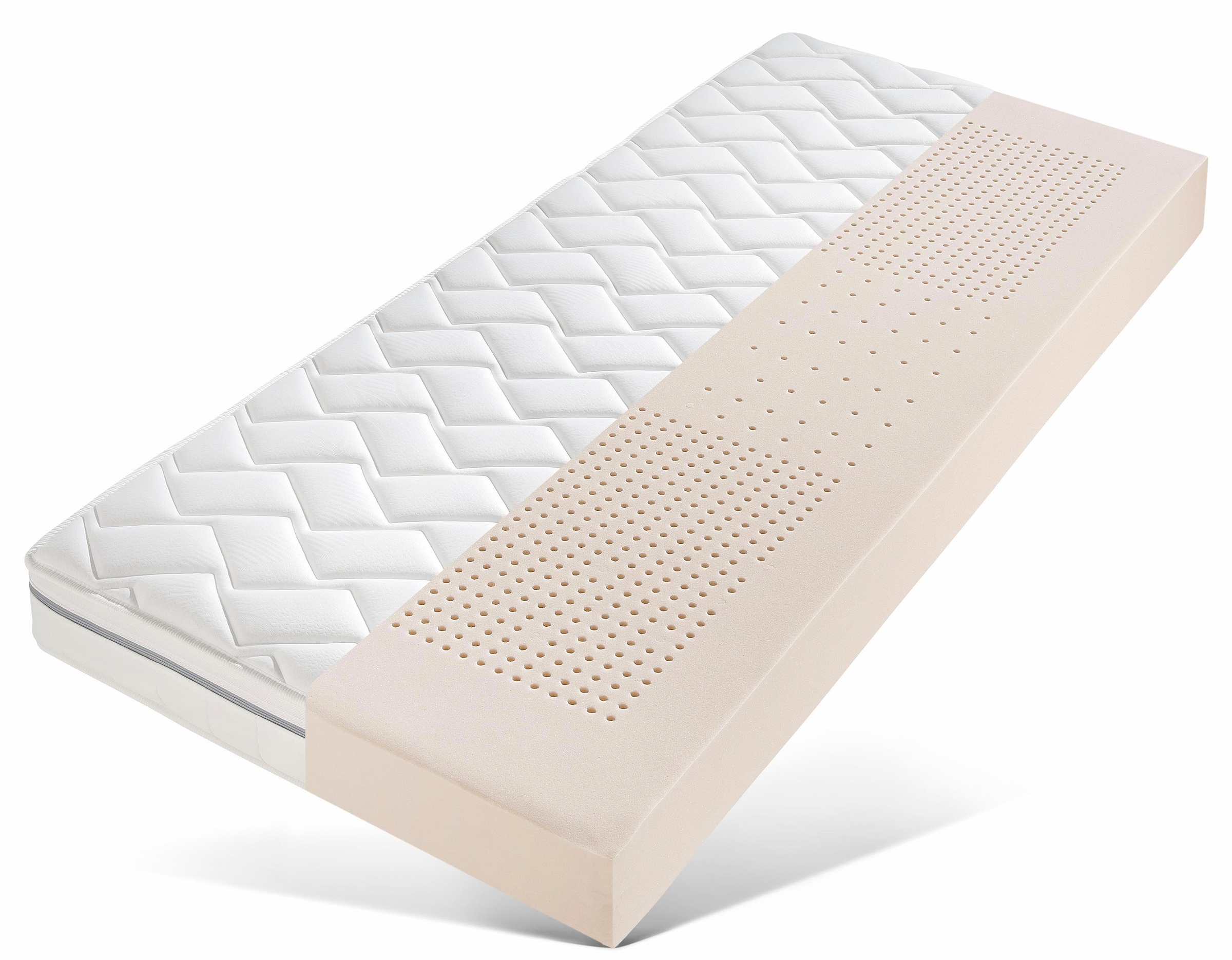 Image of DI QUATTRO Komfortschaummatratze "Airy Form 19 mit Klimaband" 19 cm hoch Raumgewicht: 28 kg/m³ 1 Stk. tlg. Matratze mit atmungaktivem Kern, 90x200 cm und weitere Grössen