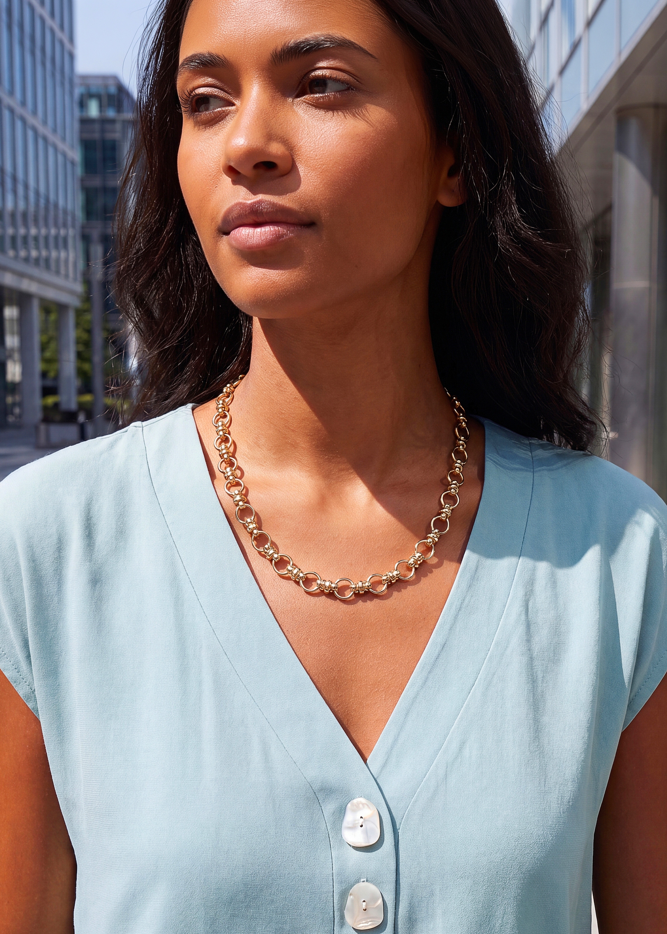 LASCANA Collier »Halskette« Nouvelle chaîne à maillons tendance
