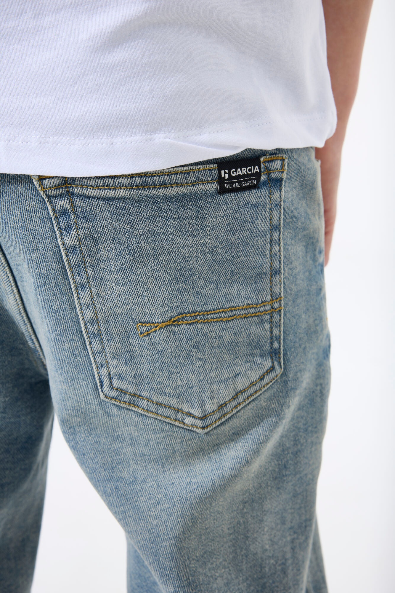 Garcia Dad-Jeans »Dalino« for Boys, mit Destroyed Effekten