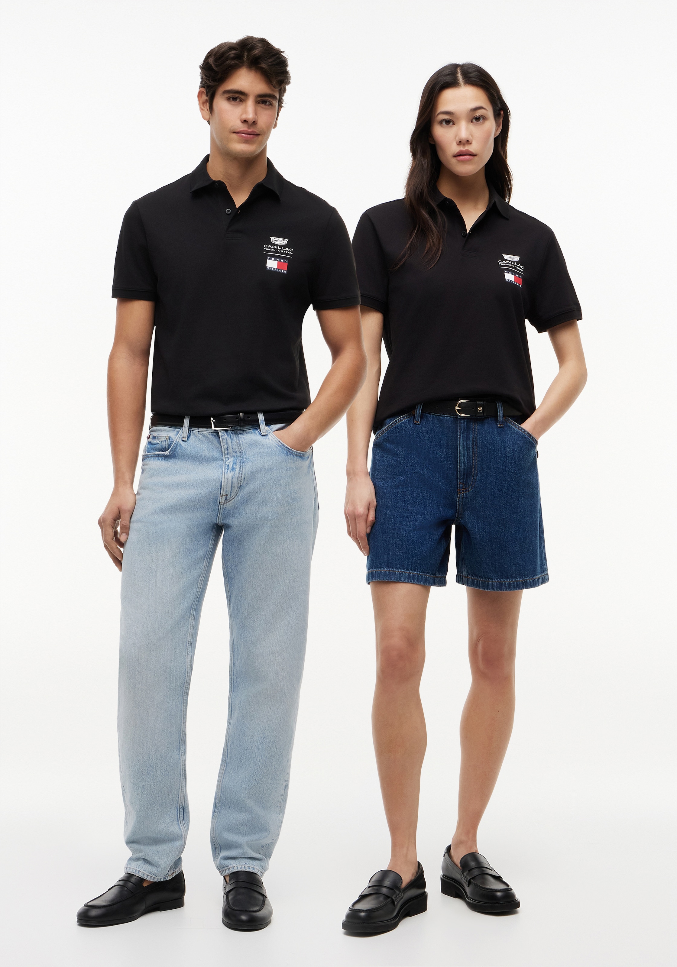 Tommy Hilfiger Poloshirt »TH x Cadillac Formula 1 Team LOGO« Unisex Special Collection Formula1