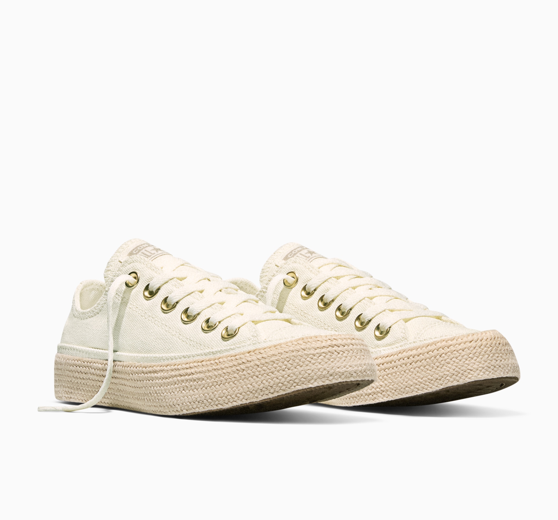 Image of Converse Sneaker "CHUCK TAYLOR ALL STAR ESPADRILLE" für Alltag, bequem, sportlicher Stil, mit Schnürung