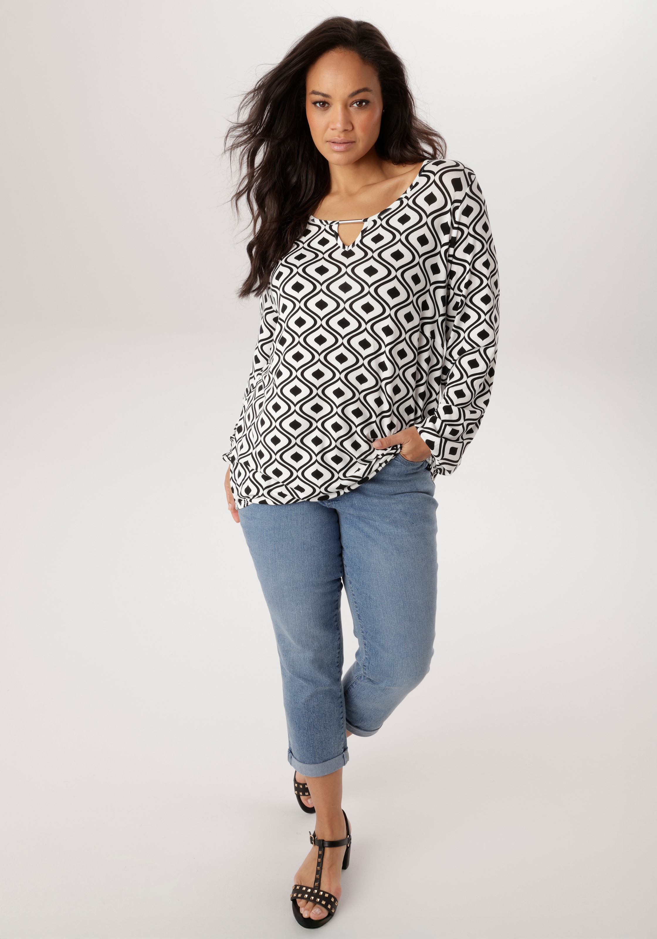 Aniston PLUS Langarmshirt