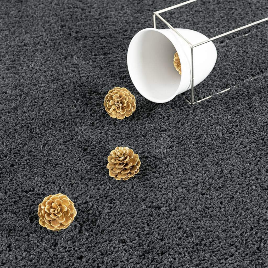 Carpet City Hochflor-Teppich »Plainy«, rund