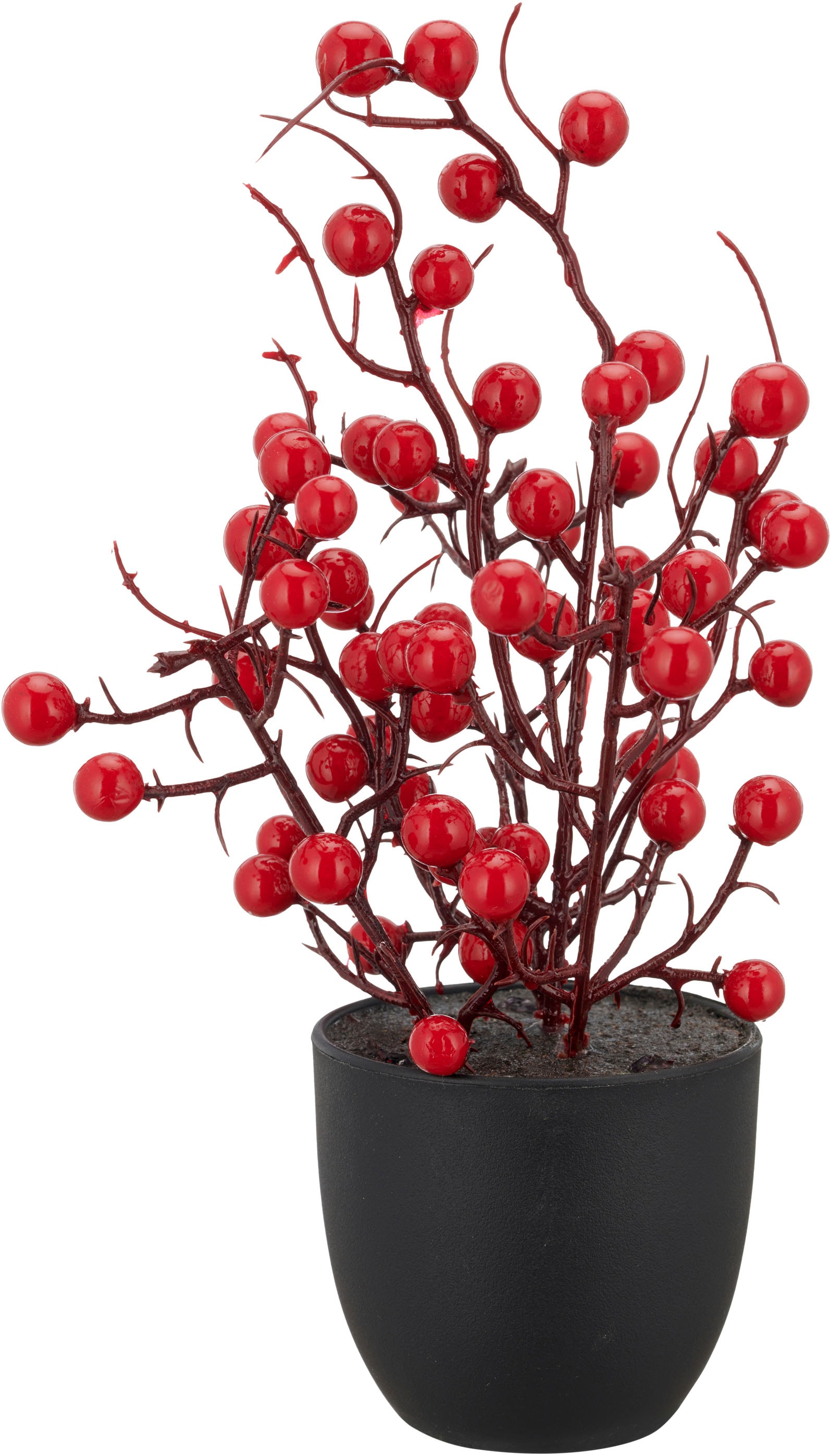Creativ green Winterliche Kunstpflanze »Beerenbäumchen« in niedlicher Grösse