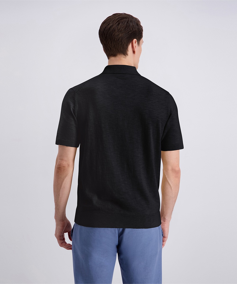 Pierre Cardin Polo »Polo Strick« coupe régulière, manches courtes, forme 3 boutons