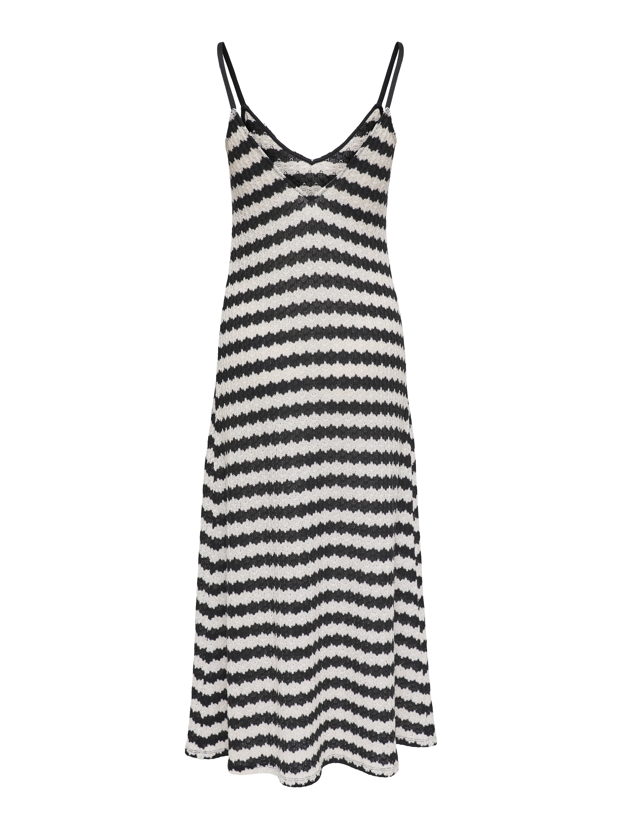 ONLY Robe à bretelles »ONLEVARA S/L STRIPE DRESS JRS NOOS« mélange de matériaux, coupe régulière
