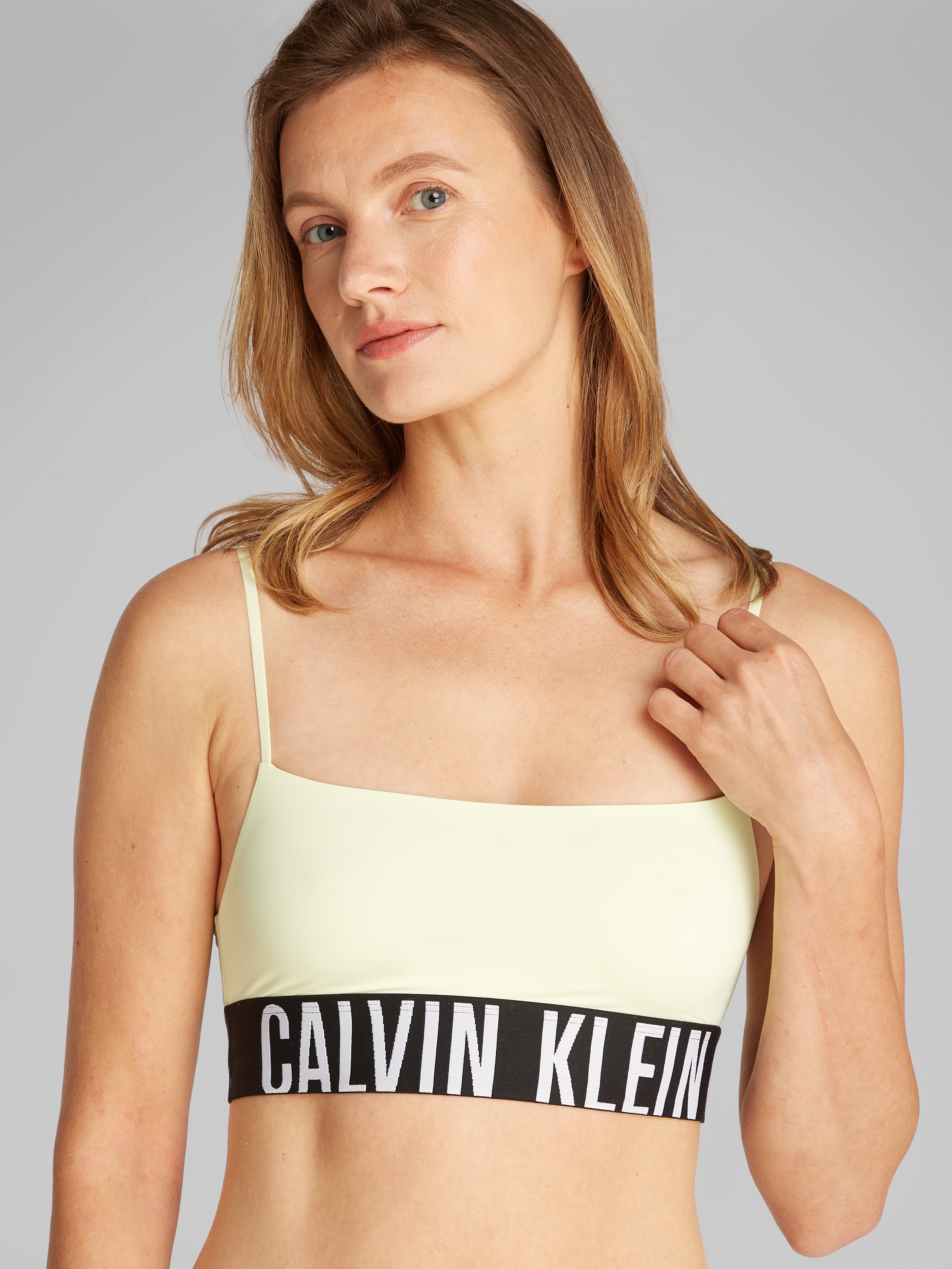Calvin Klein Underwear Bralette »UNLINED BRALETTE«, mit grossem Logo