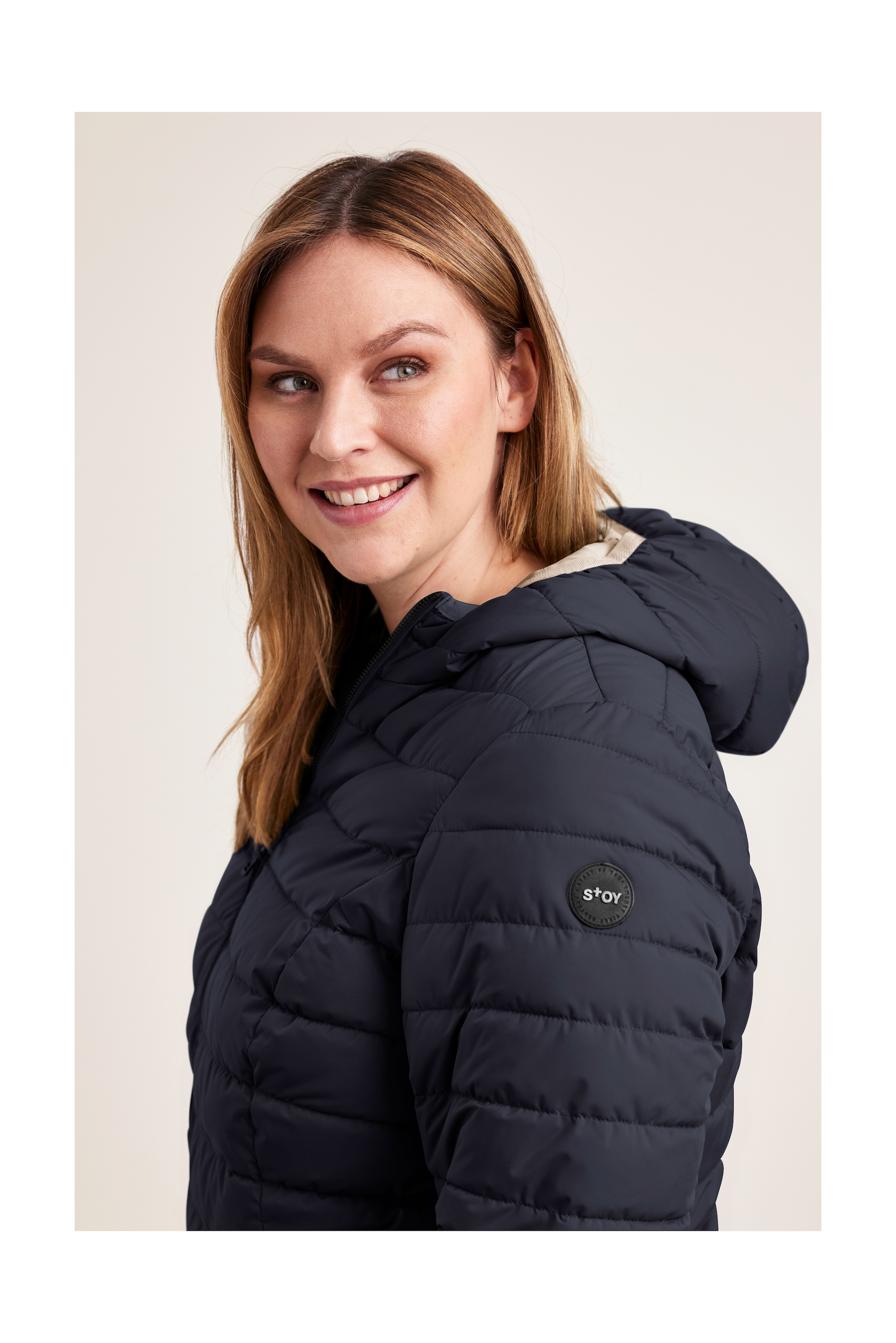 STOY Steppjacke »STS 3 WMN QLTD JCKT«, atmungsaktive, wasserabweisende Damen Steppjacke in grossen Grössen