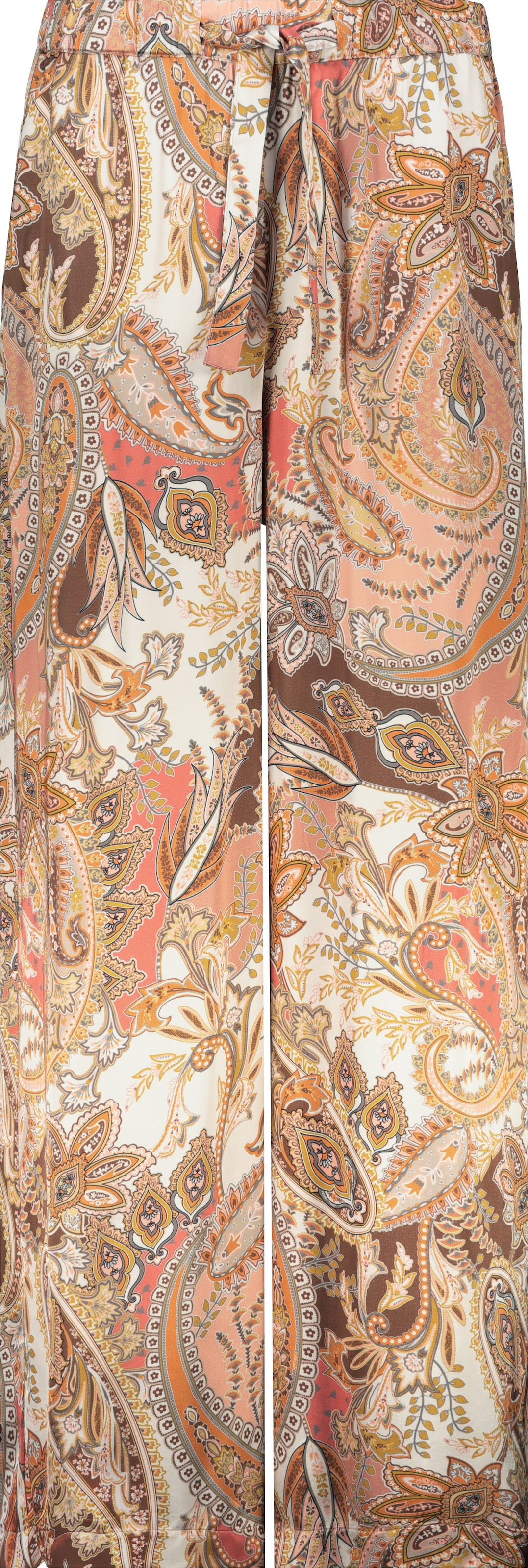 Monari Pantalon palazzo »Hose Pia reg. Paisley«  Coupe régulière avec motif paisley