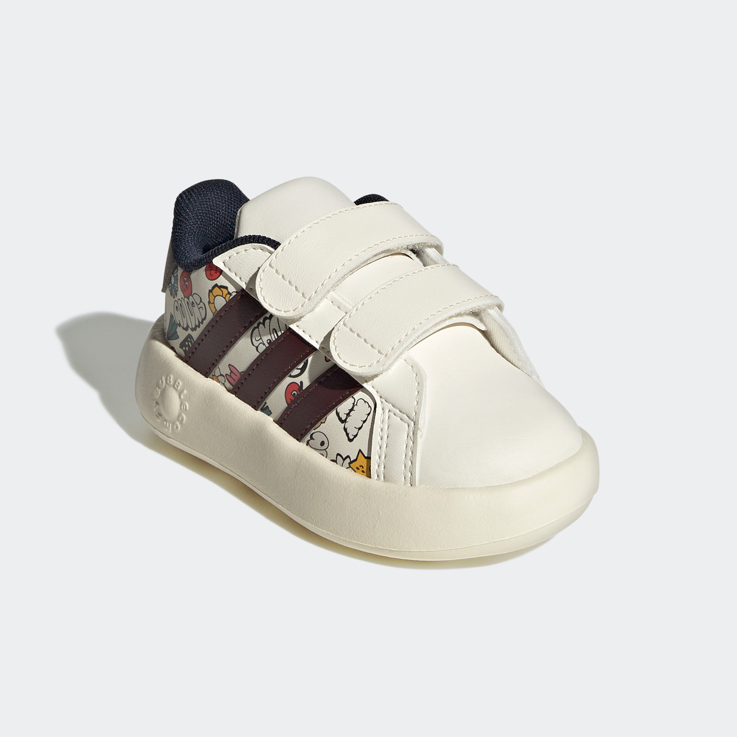adidas Sportswear Klettschuh, Design auf den Spuren des adidas Superstar, für Kinder