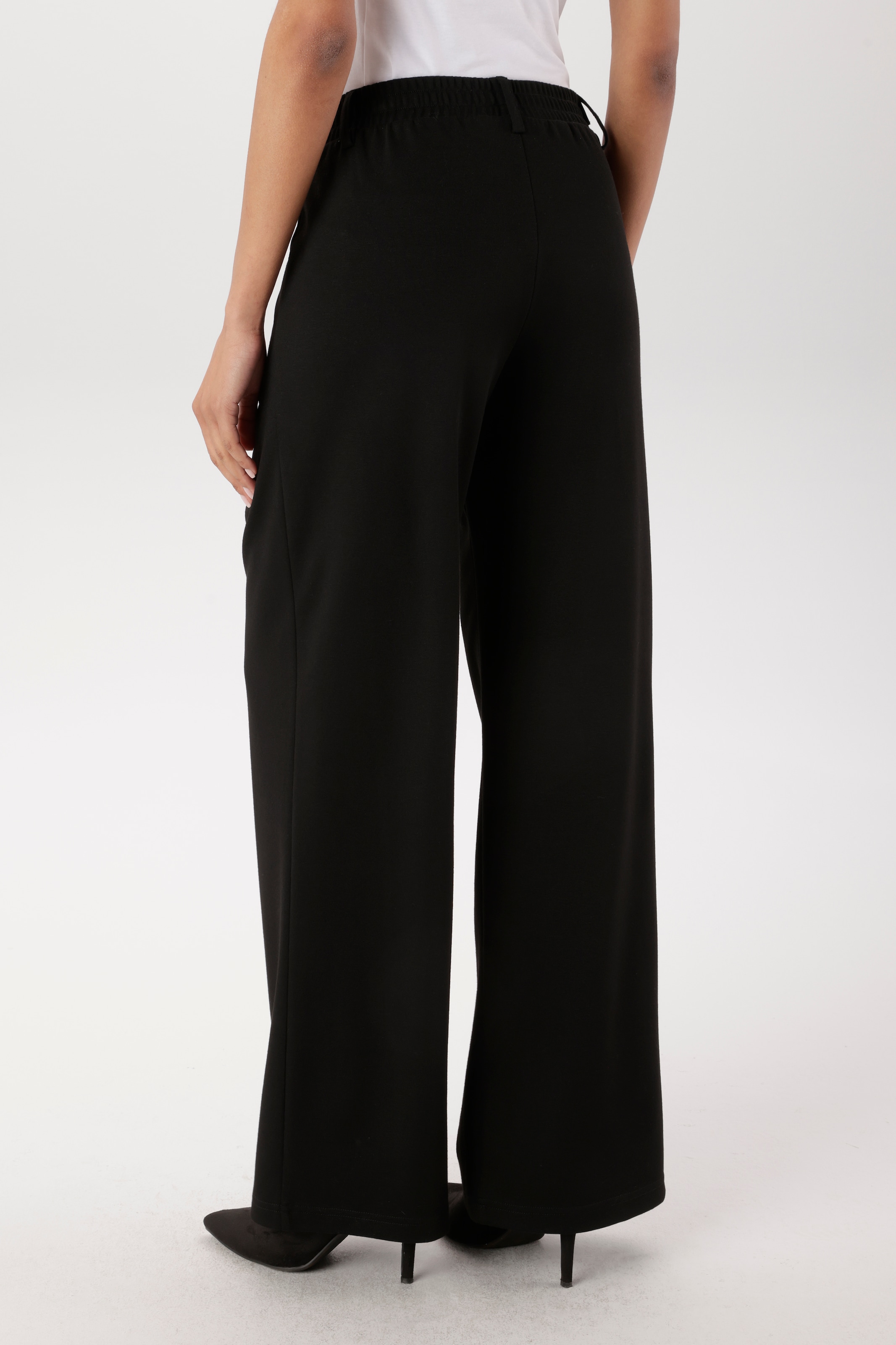 Aniston SELECTED Pantalon à enfiler  avec plis plats et deux poches fendues - NOUVELLE COLLECTION