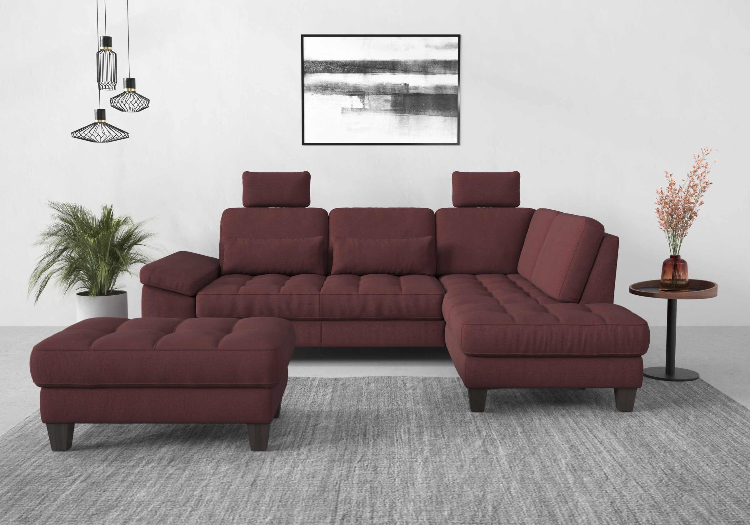 sit&more Stauraumhocker »Westham«, wahlewise mit/ohne Federkern