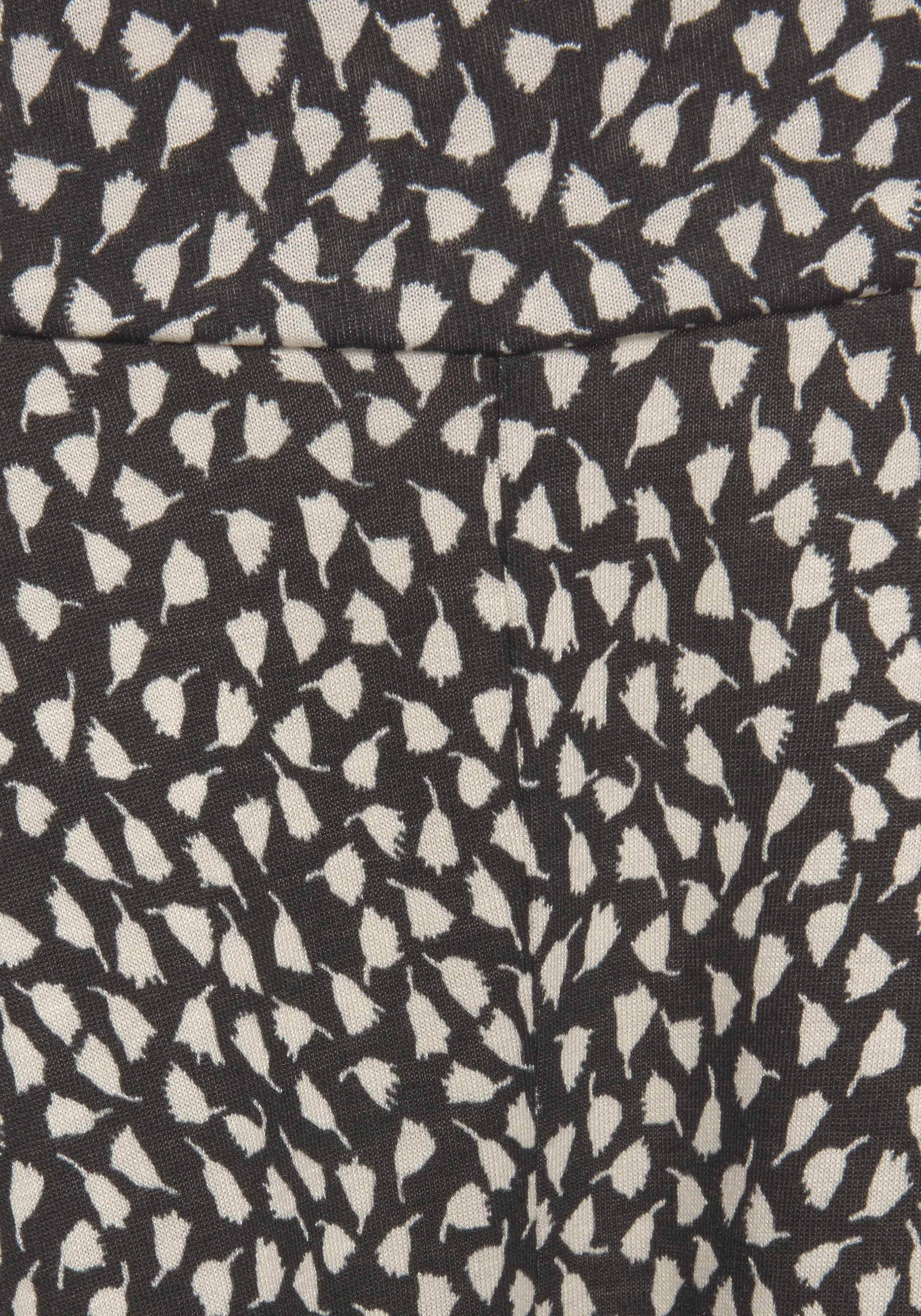 s.Oliver Pantalon de plage  mit Blumendruck und Taschen, leichte Jerseyhose