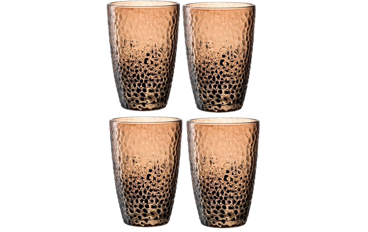 Glas »Matera 340ml sand«