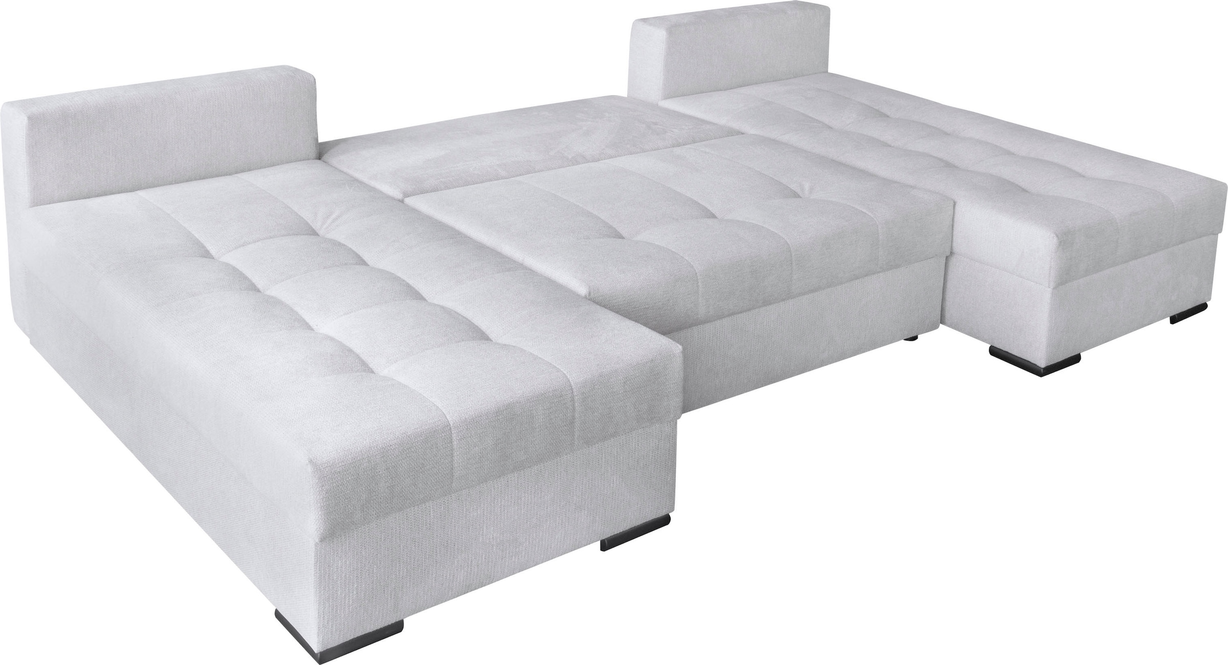 GOODproduct Paysage de salon »Home System U-Form, von B: 269-352 cm wählbar, 6 Varianten zur Auswahl« Bettfunktion, Bettkasten & Zierkissen, Federkern