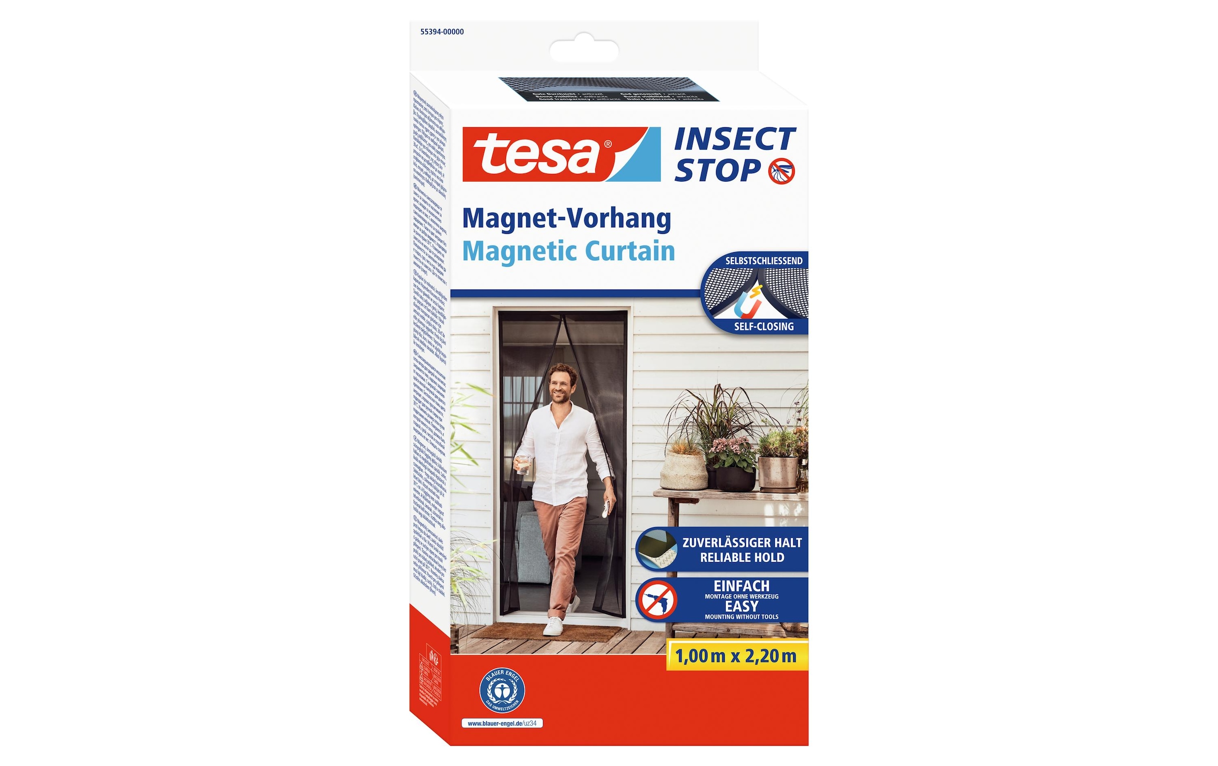 tesa Insektenschutz-Vorhang »Insektenschutz Magnetvorhang«