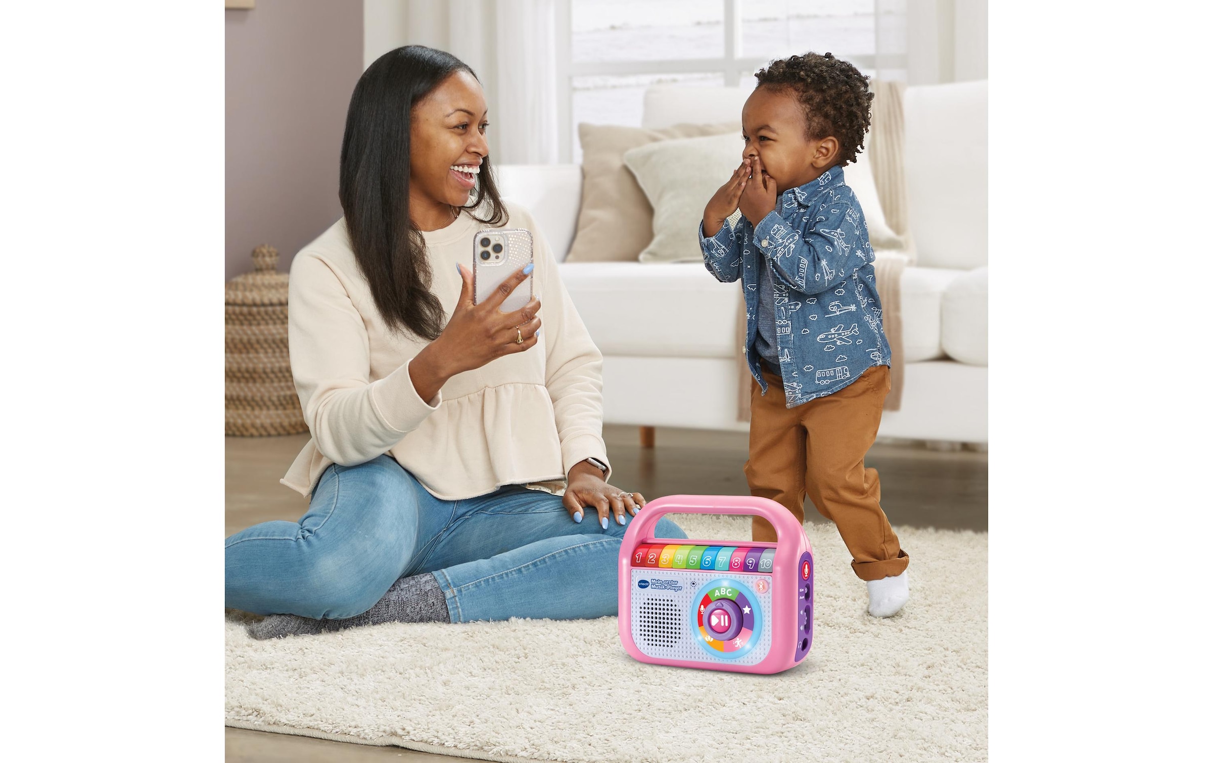 Vtech® Spielzeug-Musikinstrument »Vtech Baby, Mein erster Musik-Player« mit Lichteffekten