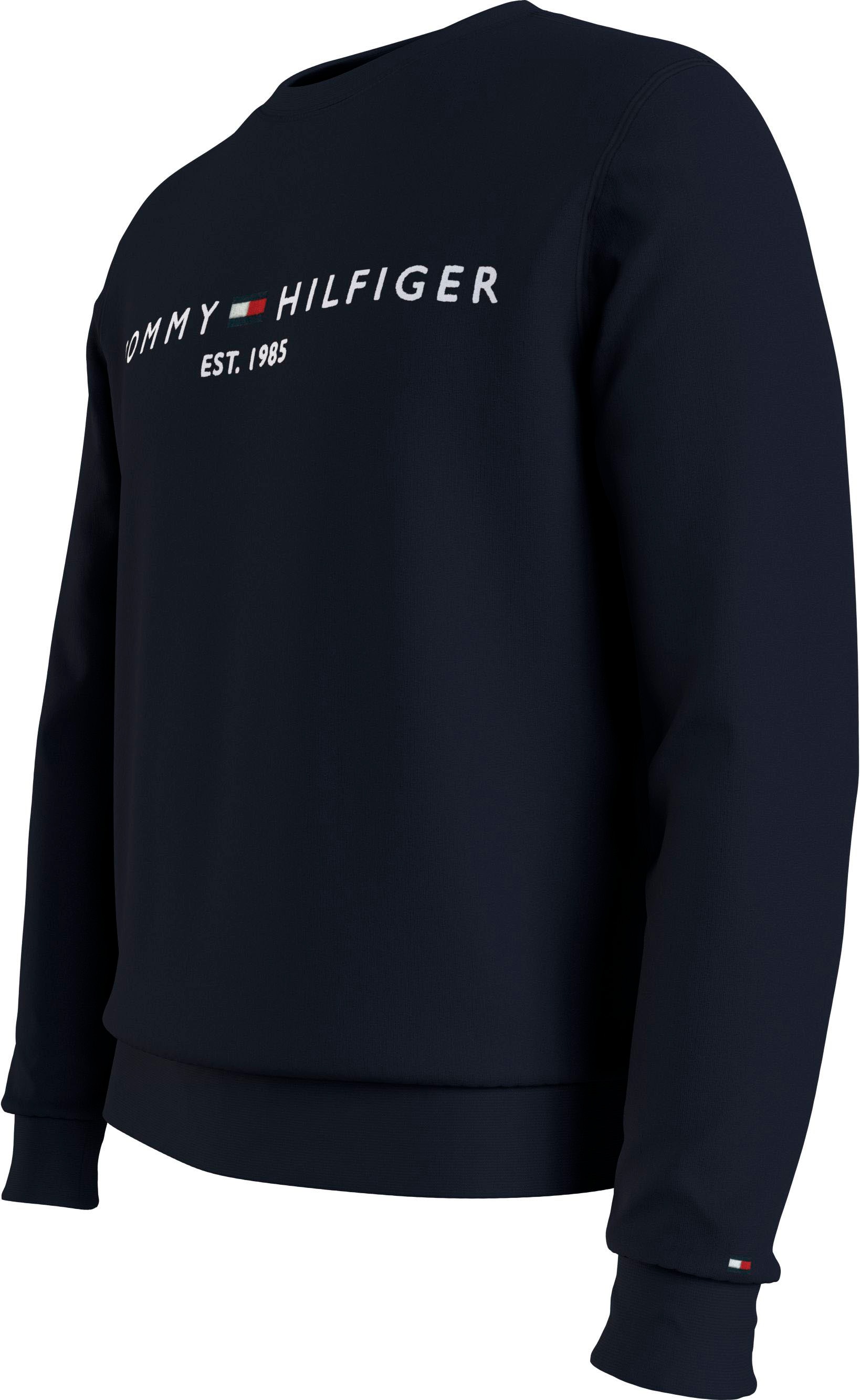 ♕ Tommy Hilfiger Sweatshirt »TOMMY LOGO SWEATSHIRT«, mit klassischem  Rundhalsausschnitt versandkostenfrei auf