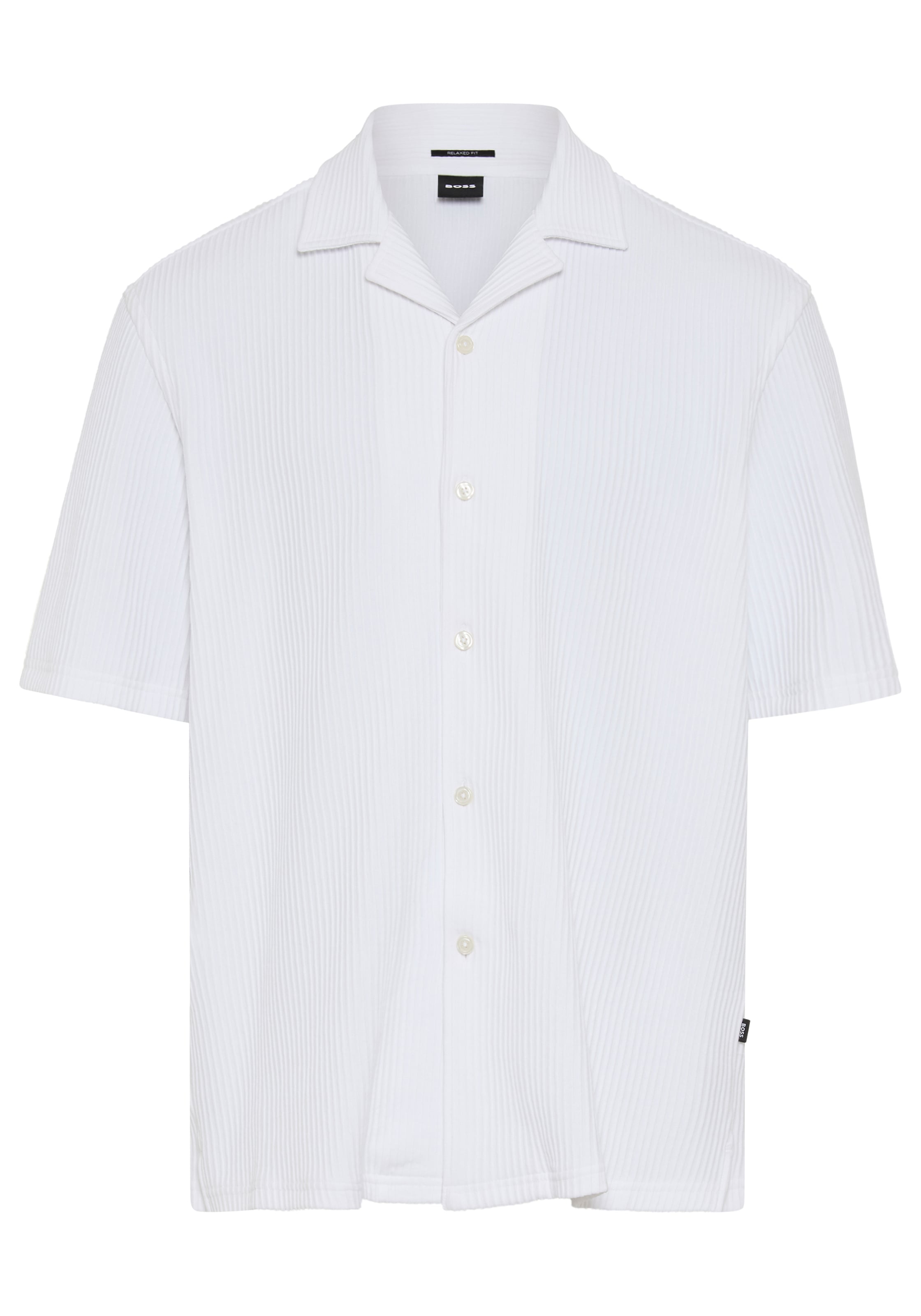 BOSS Kurzarmhemd »C-LARS CAMP B-262« mit Freizeitkragen, Relaxed Fit