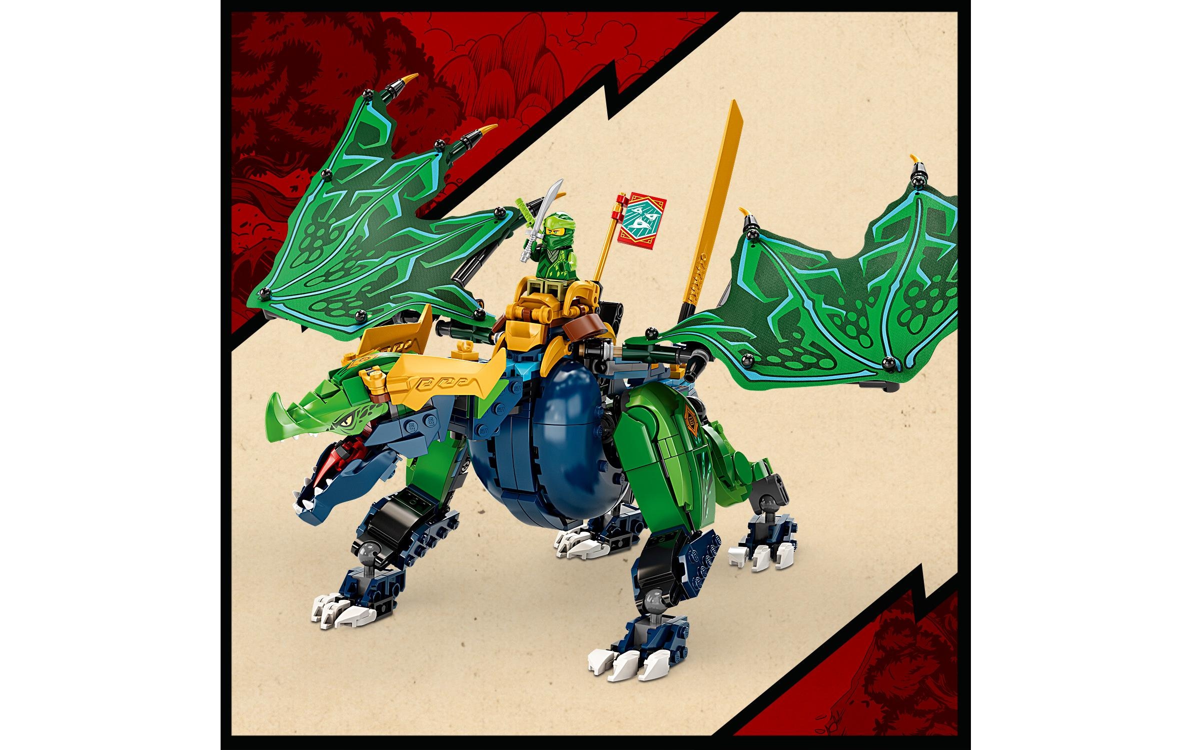 LEGO® Spielbausteine »Lloyds legendärer Drachen«, (747 St.)