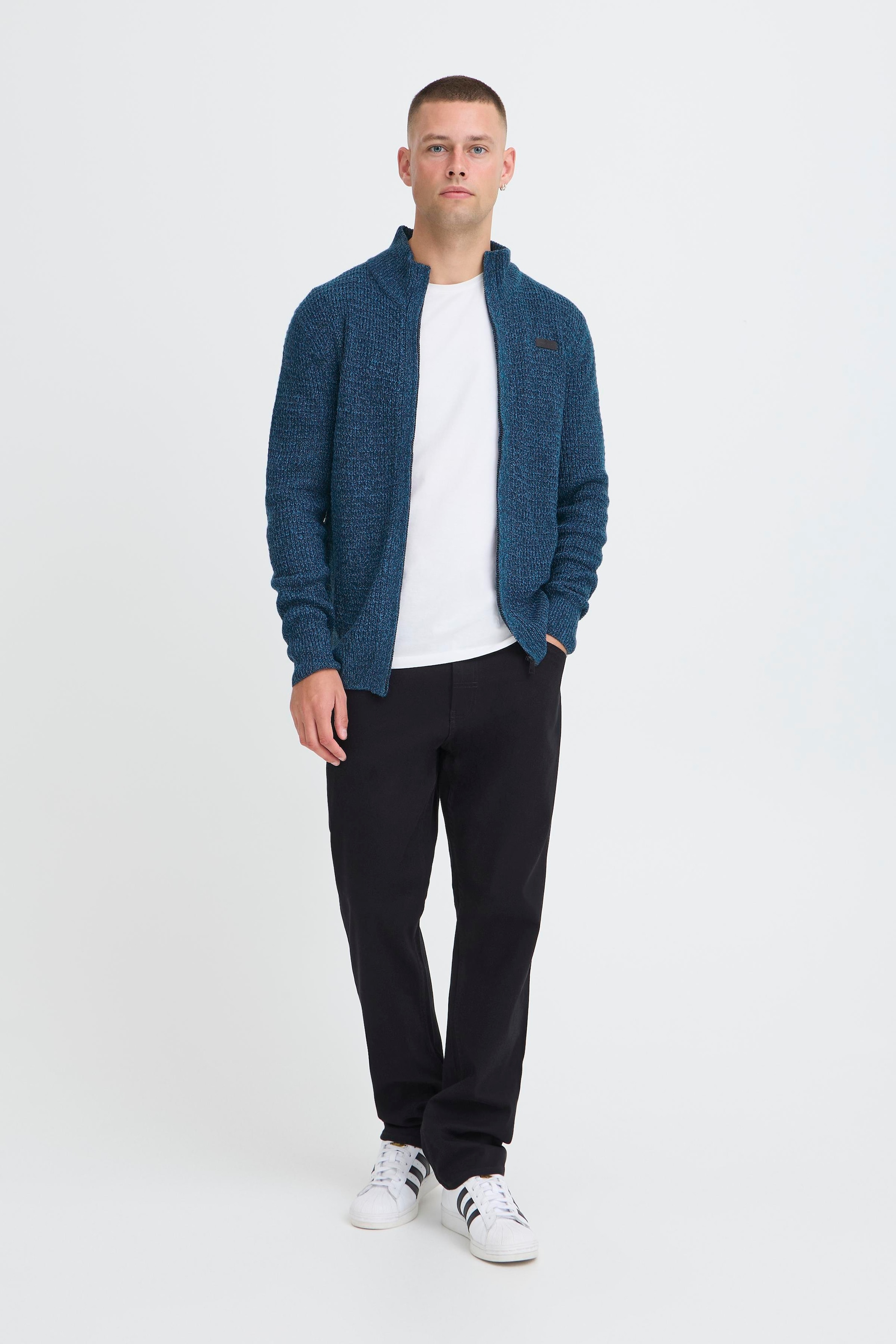 Blend Veste en tricot »BHPATTIX« coton, coupe régulière