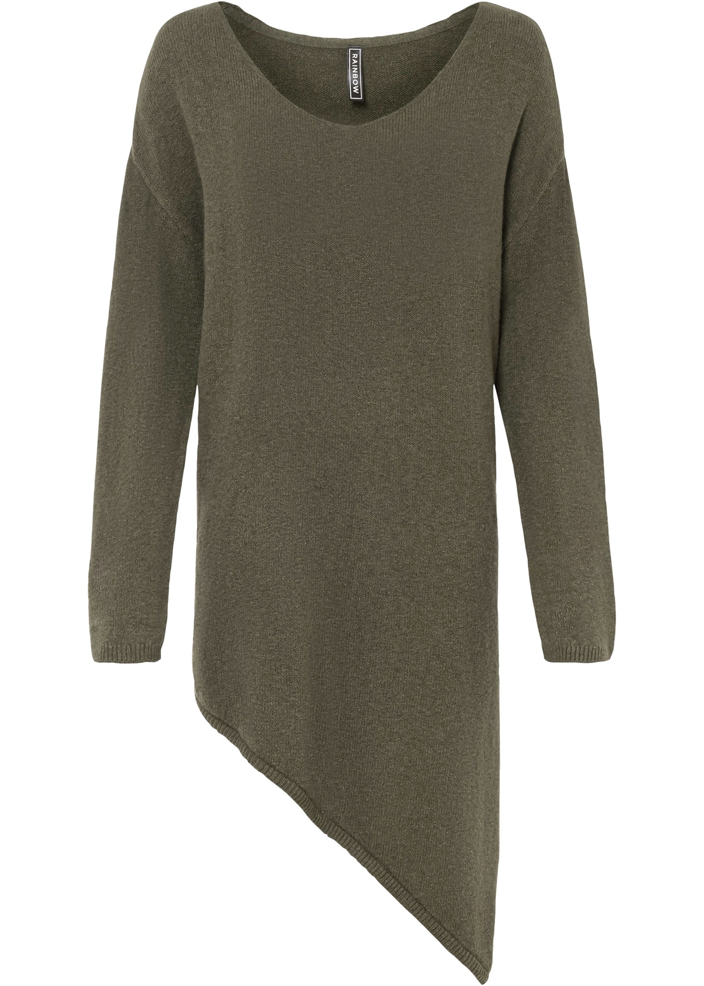 bonprix Strickpullover »Asymmetrischer Pullover« Asymmetrischer Pullover