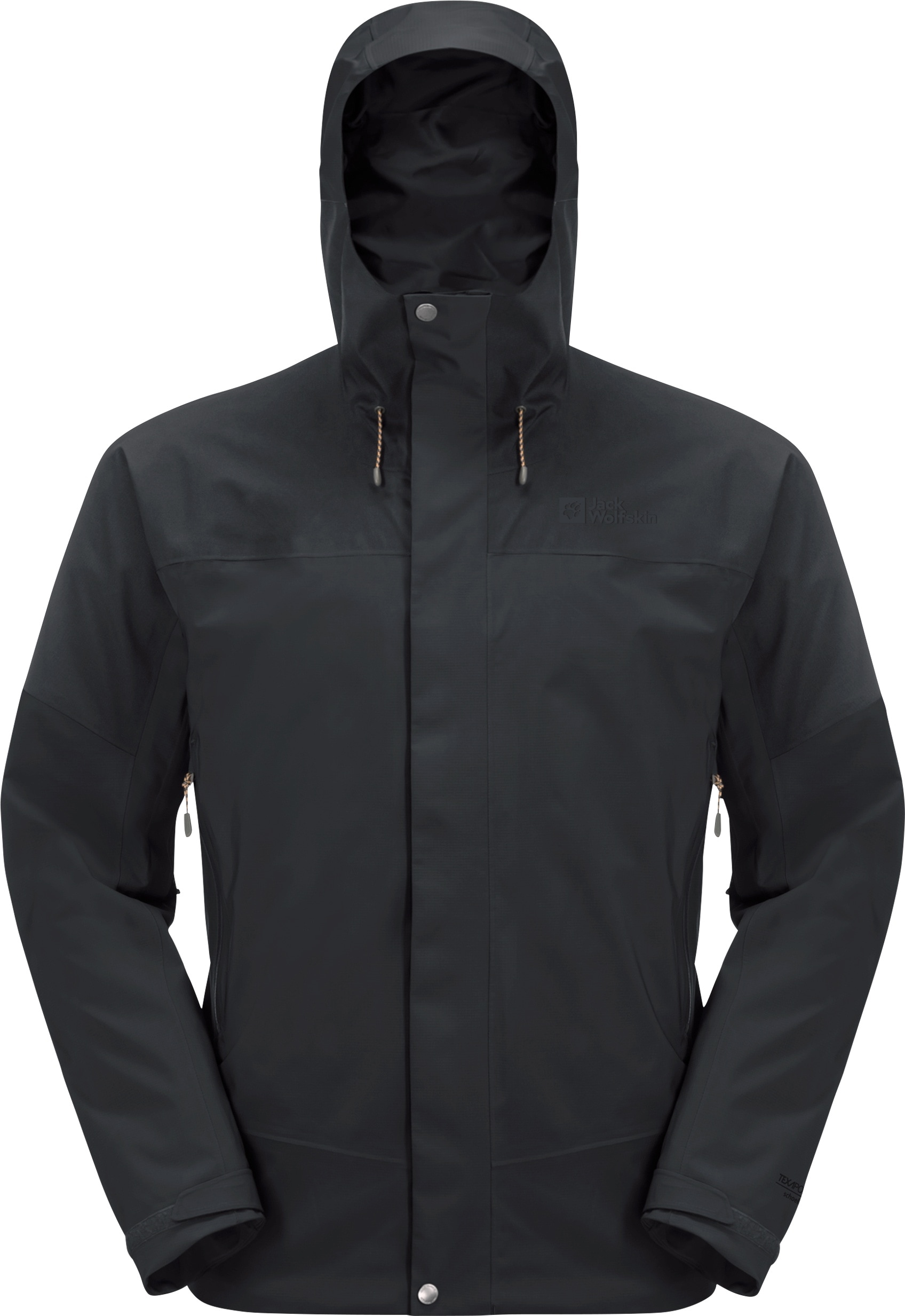 Jack Wolfskin Trekkingjacke »KAMMWEG 2L JKT M«, mit Kapuze