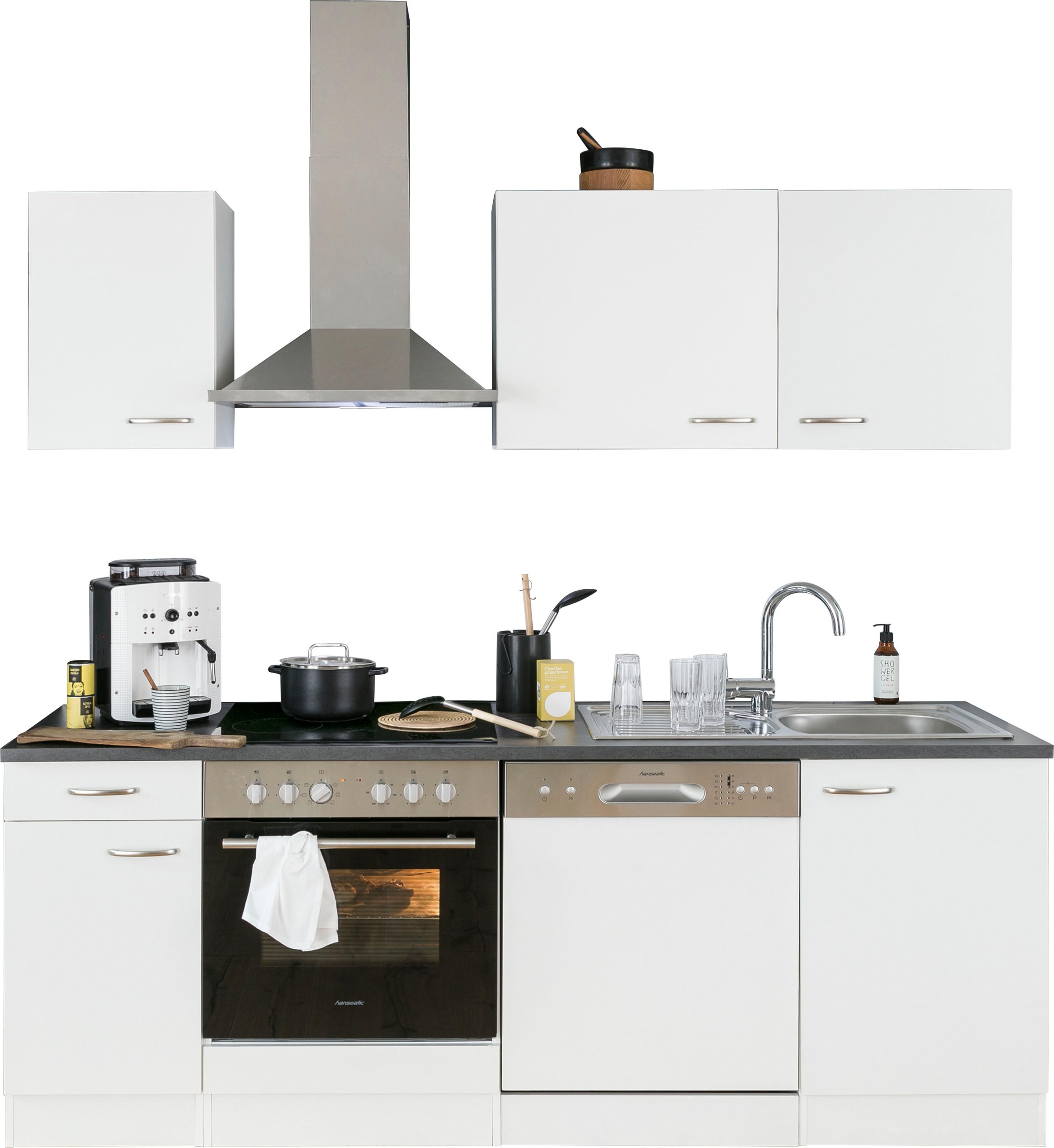 OPTIFIT Küchenzeile "Parare" ohne E-Geräte, Breite 210 cm