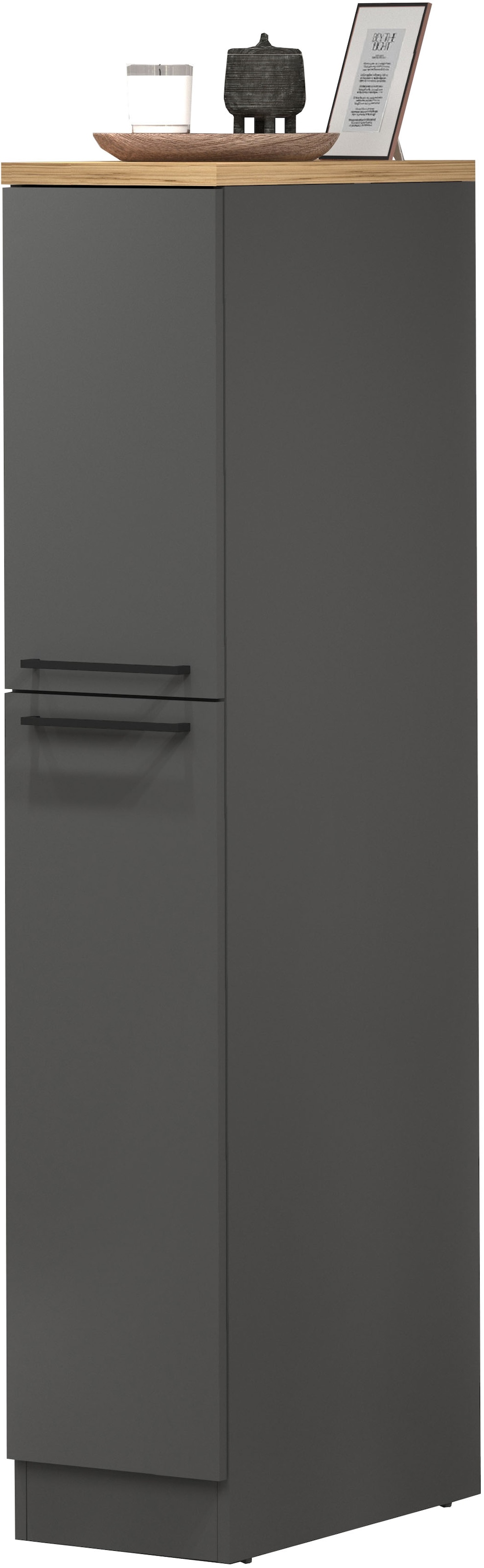 Image of KOCHSTATION Apothekerschrank "KS-Sole" Breite 30 cm, 2 Auszüge, 4 Fächer