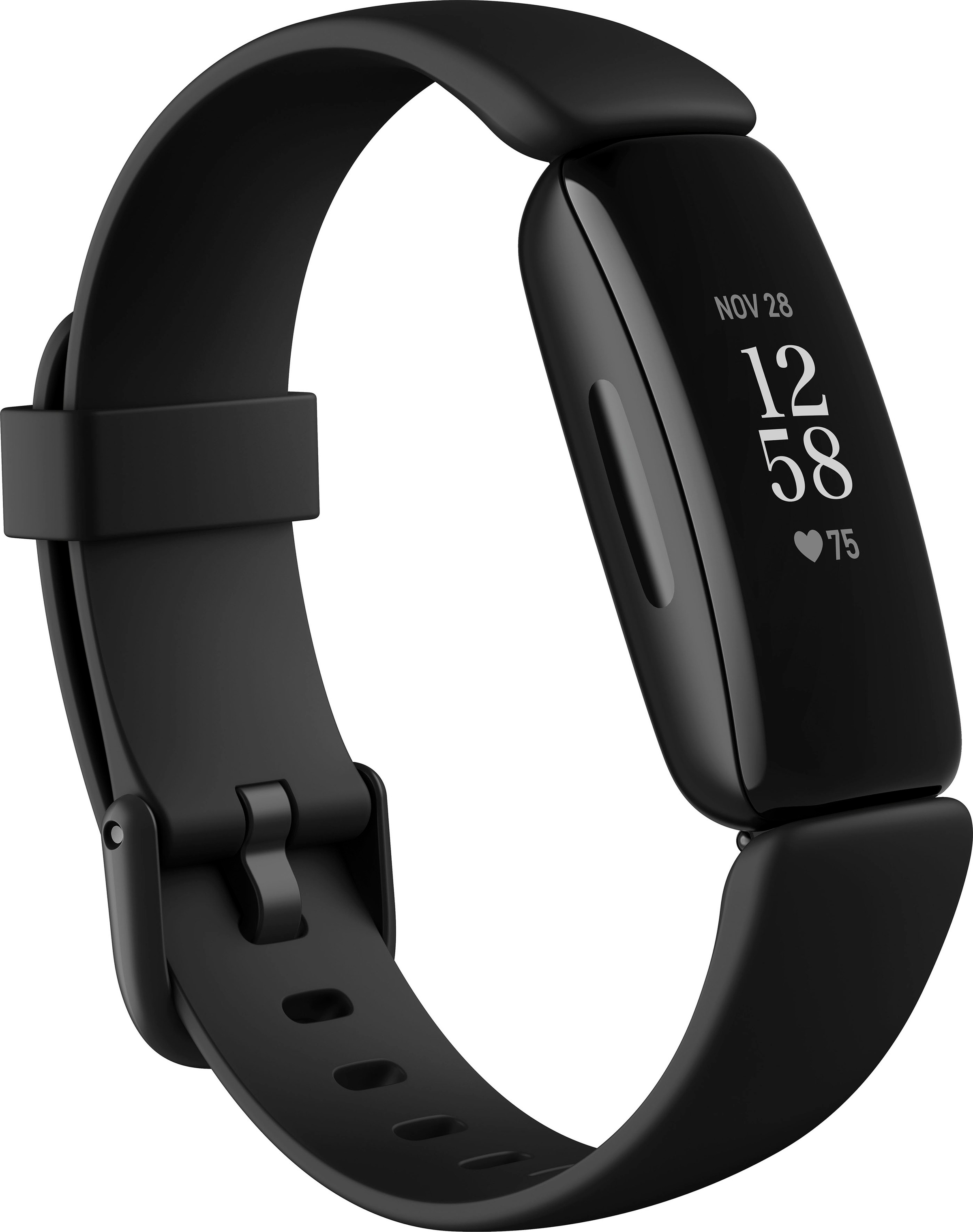 Fitness-Tracker in Schwarz