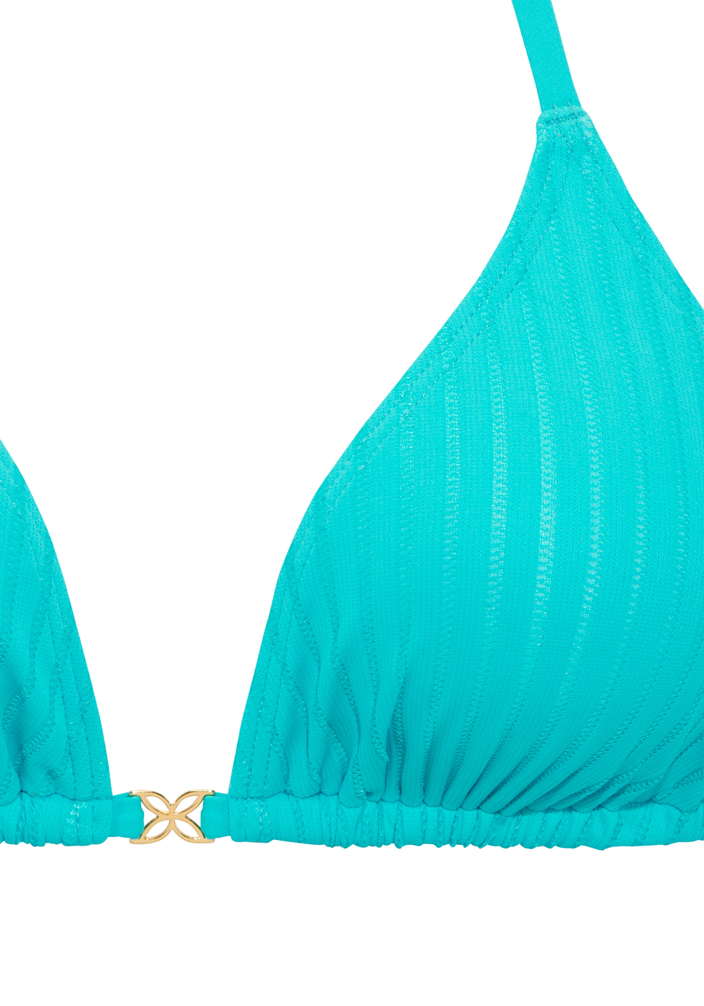 LASCANA Triangel-Bikini »Omono« mit Zierschnallen