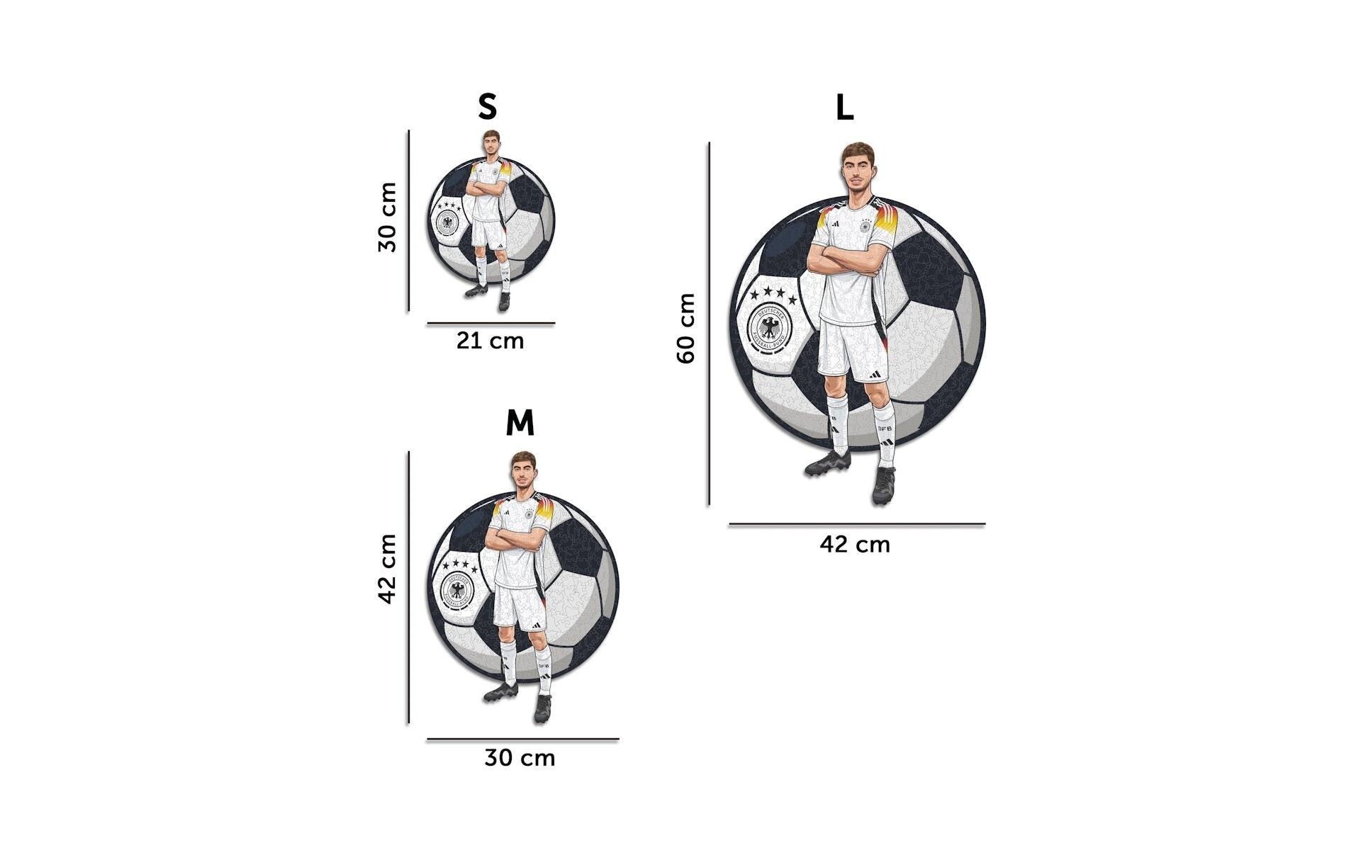   Puzzle »Iconic Kai Havertz (Deutsche Nationalmanschaft)« Holzart: Birke (Herkunftsland: China)