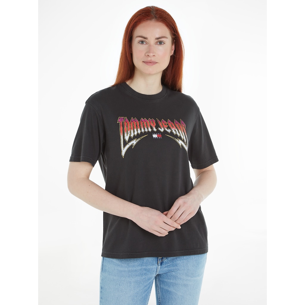 Tommy Jeans T-Shirt »TJW RLX WASHED TJ ROCK TEE«