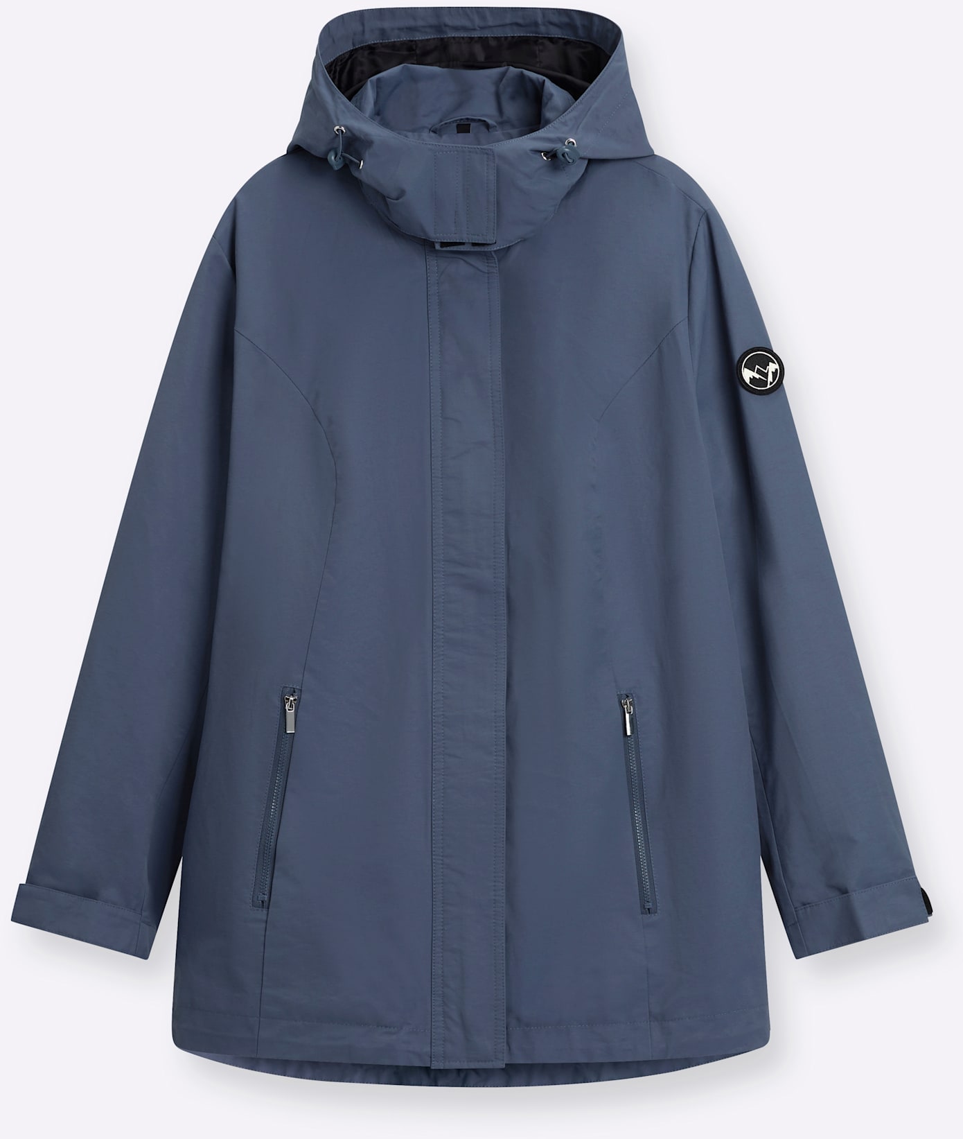Sheego Regenjacke mit Kapuze