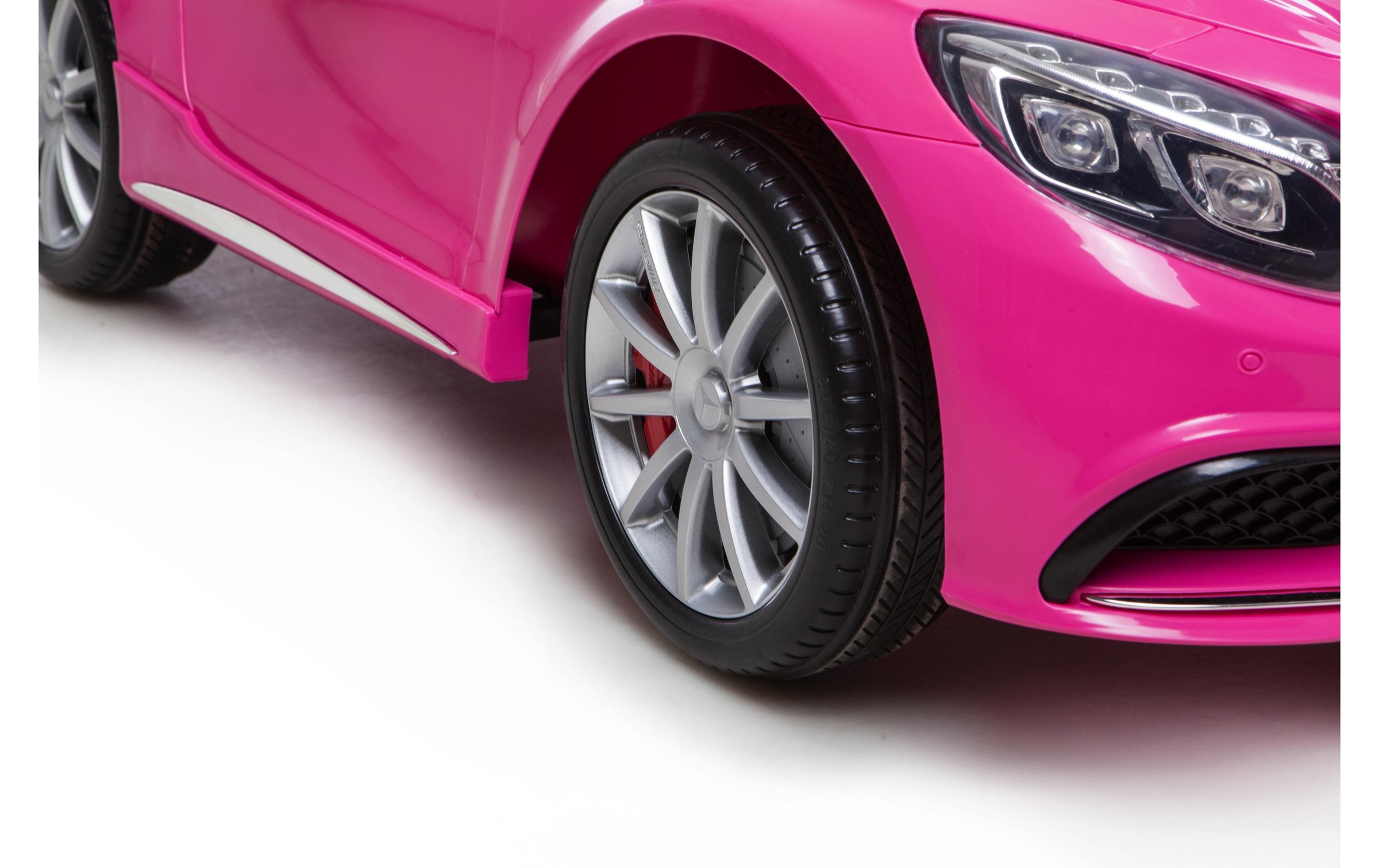 Elektro-Kinderauto »Mercedes S63 Pinkv«, ab 3 Jahren