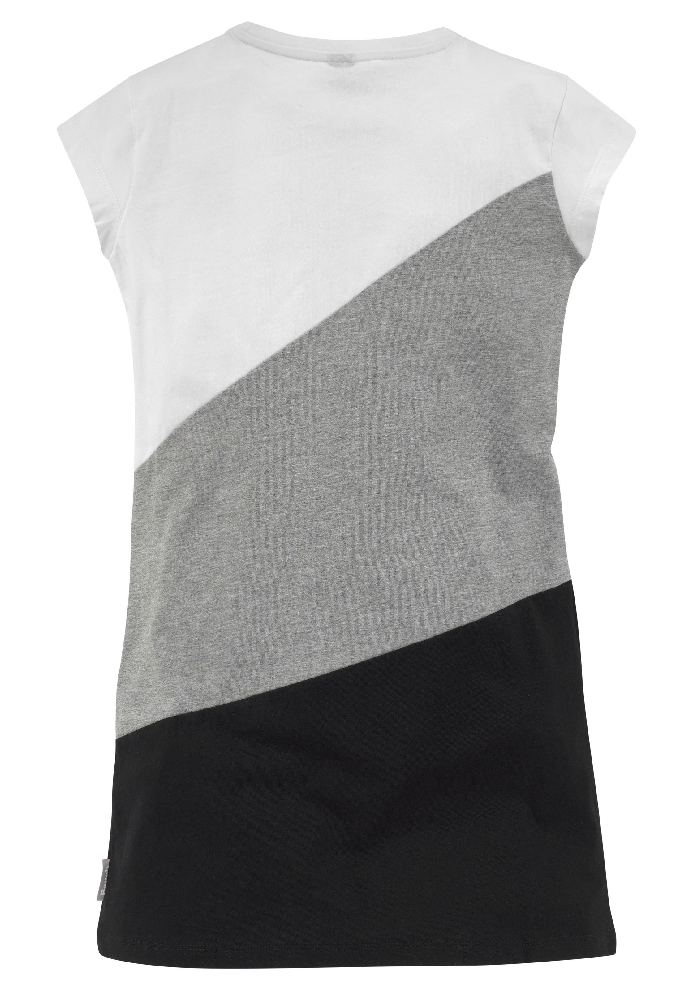Bench. Jerseykleid, mit kontrastfarbenen Einsätzen