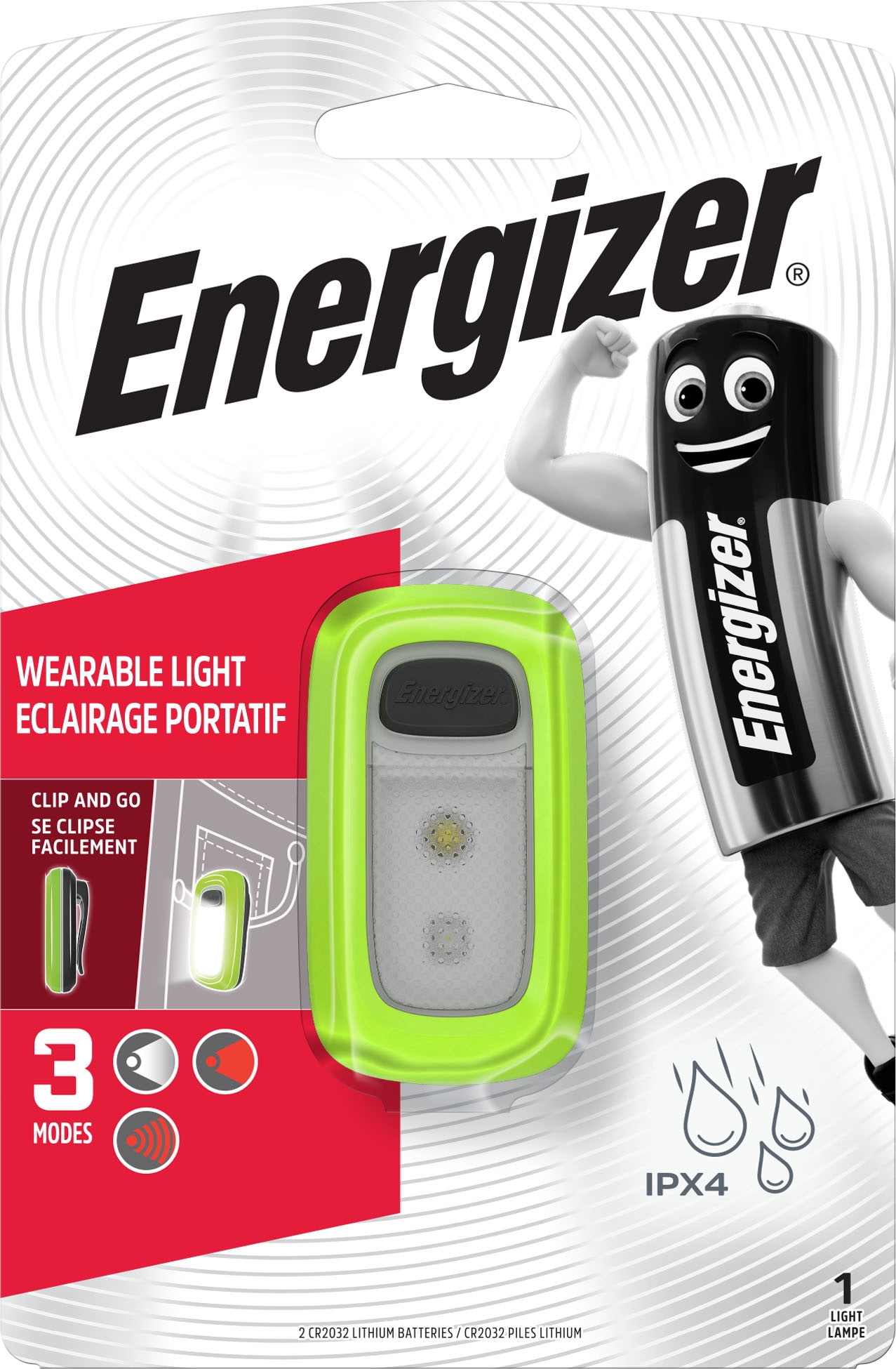 Clip »Wearable Energizer Light« jetzt Klemmleuchte kaufen
