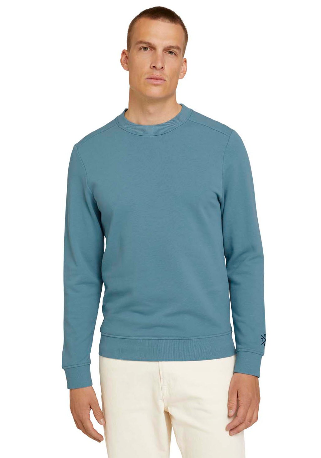 Image of TOM TAILOR Sweatshirt, unifarben bei Ackermann Versand Schweiz