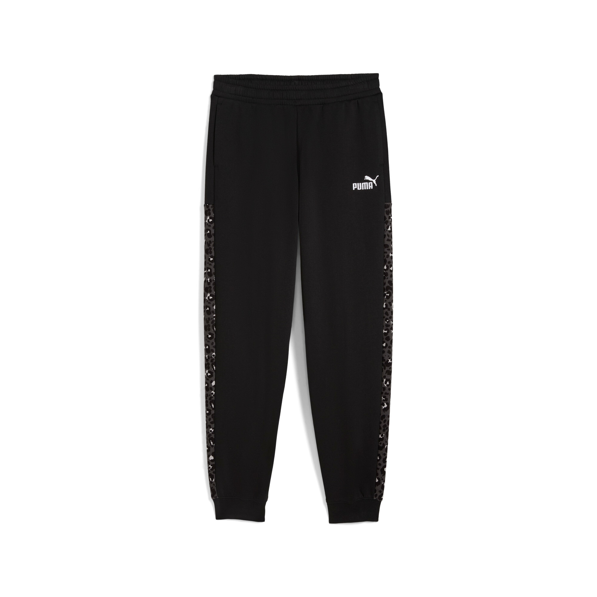 Image of PUMA Trainingshose "ESS GRAPHIC ANIMAL HIGH-WAIST SWEATPANTS FL G" sportlicher Stil, für entspannte und sportliche Aktivitäten