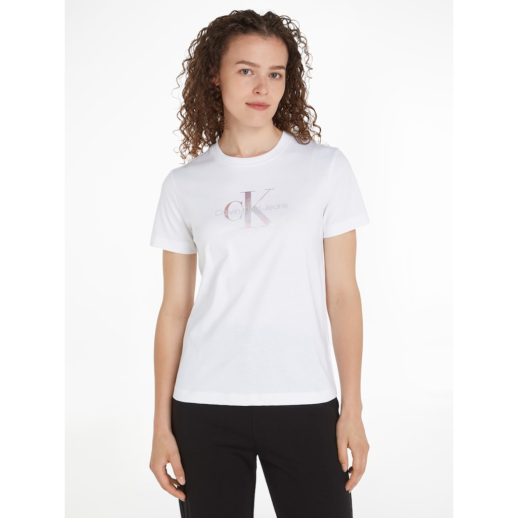 Calvin Klein Jeans T-Shirt »DIFFUSED MONOLOGO REGULAR TEE«