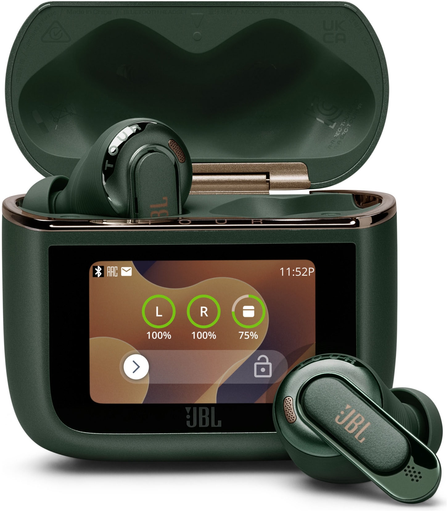 JBL Écouteurs intra-auriculaires sans fil »TOUR PRO 3 TWS« Active Noise Cancelling (ANC) | fonction mains libres | mise en sourdine