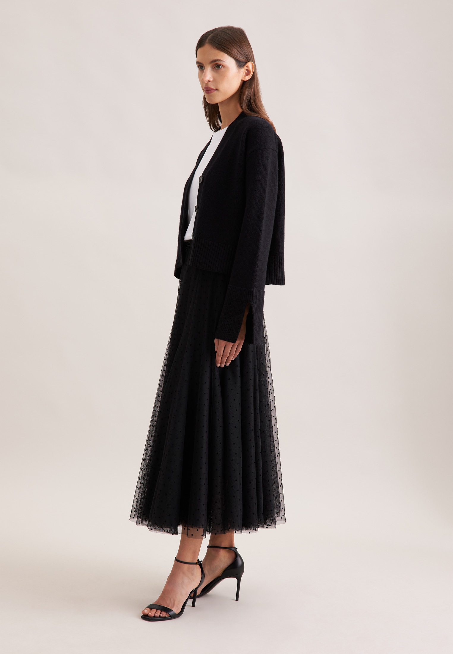 seidensticker Veste en tricot 1/1 V-Neck