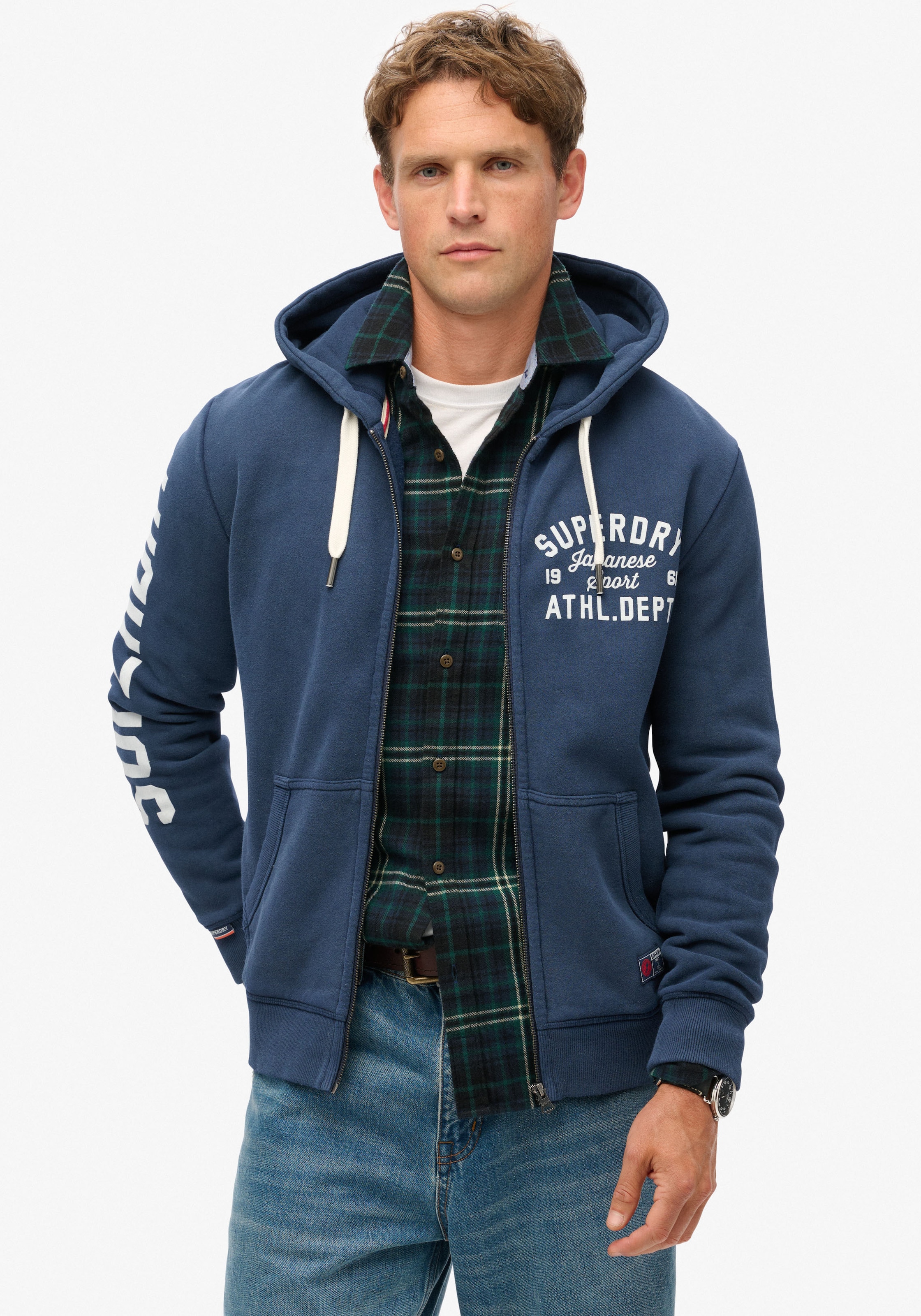 Kapuzensweatjacke »TRACK & FIELD GRAPHIC ZIPHOOD«