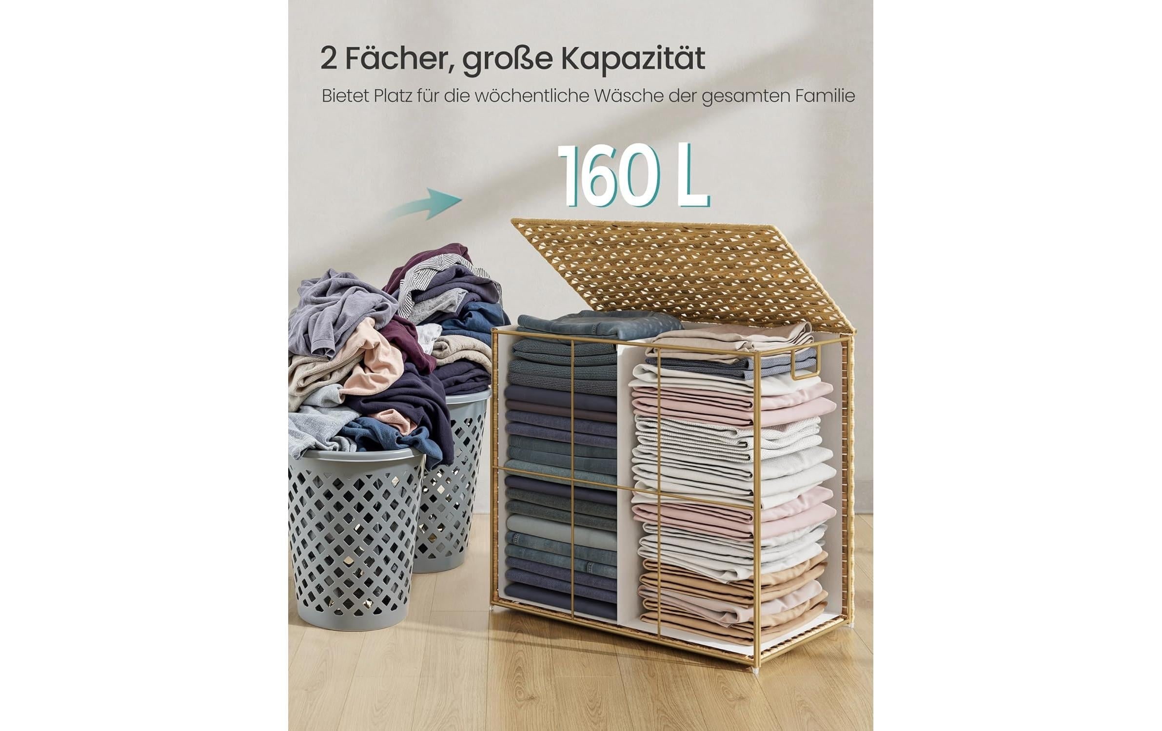 SONGMICS Panier à linge »160 l«