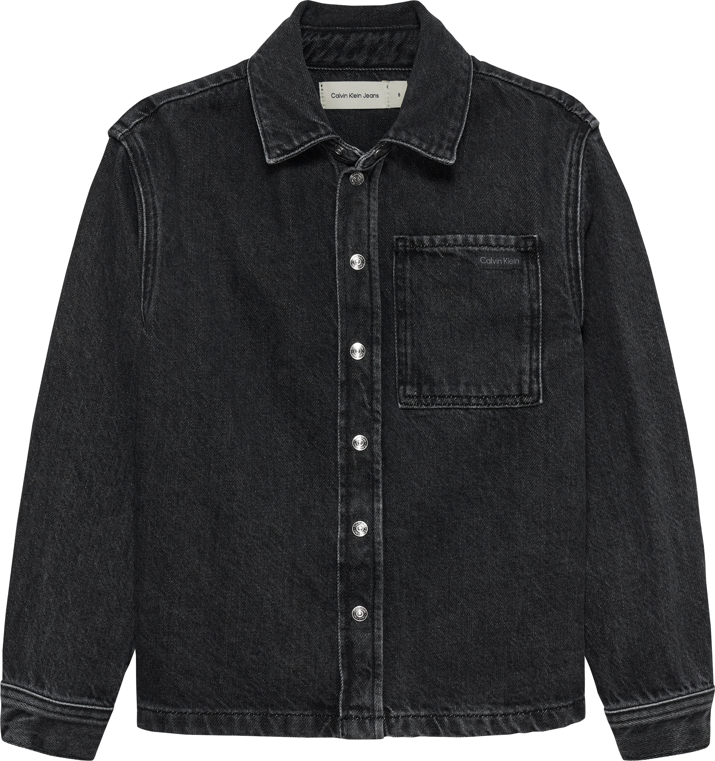 Calvin Klein Jeans Chemise en jean Regular fit, für Kinder bis 16 Jahre